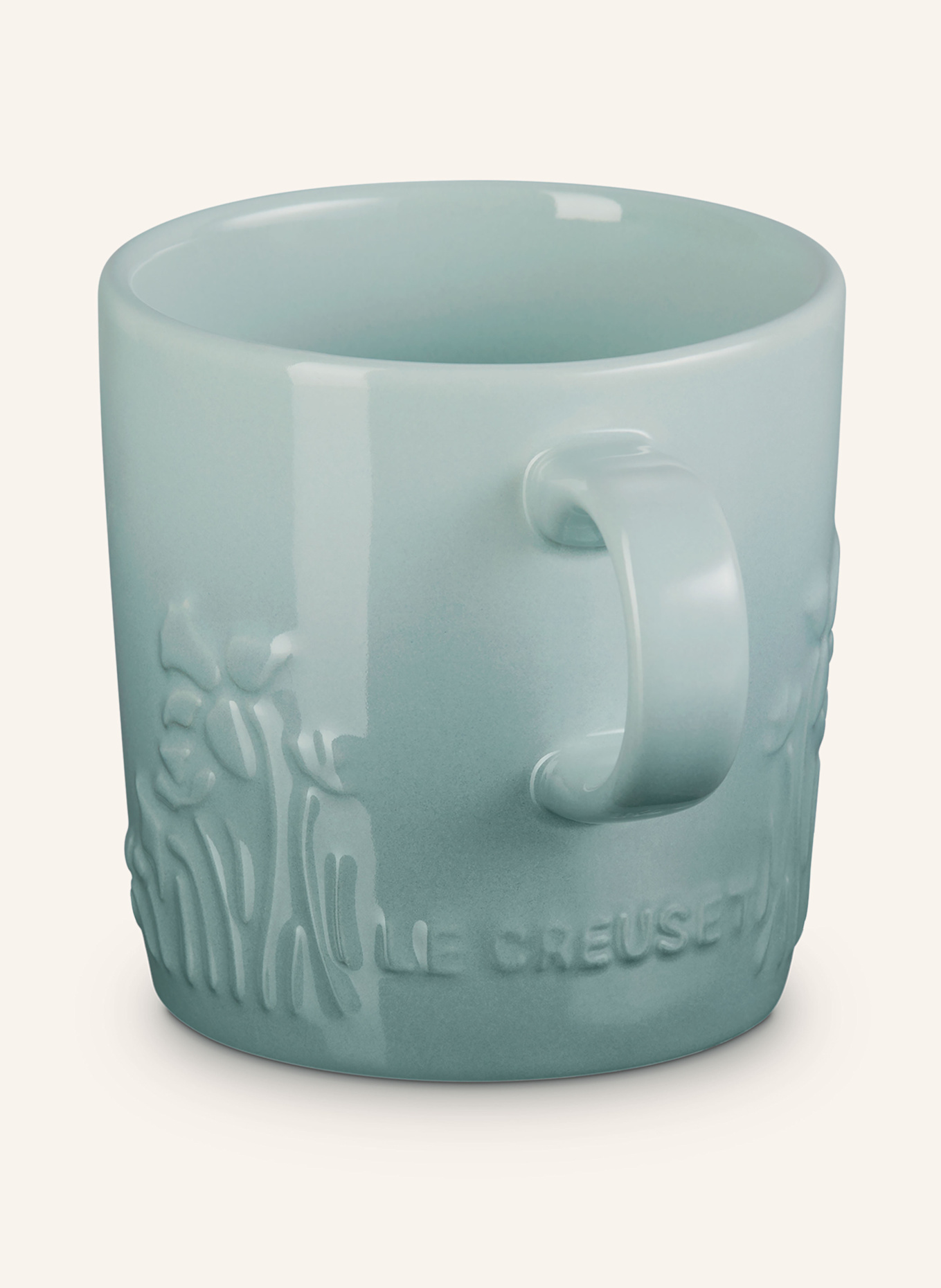 LE CREUSET Becher JARDIN: SEA SALT