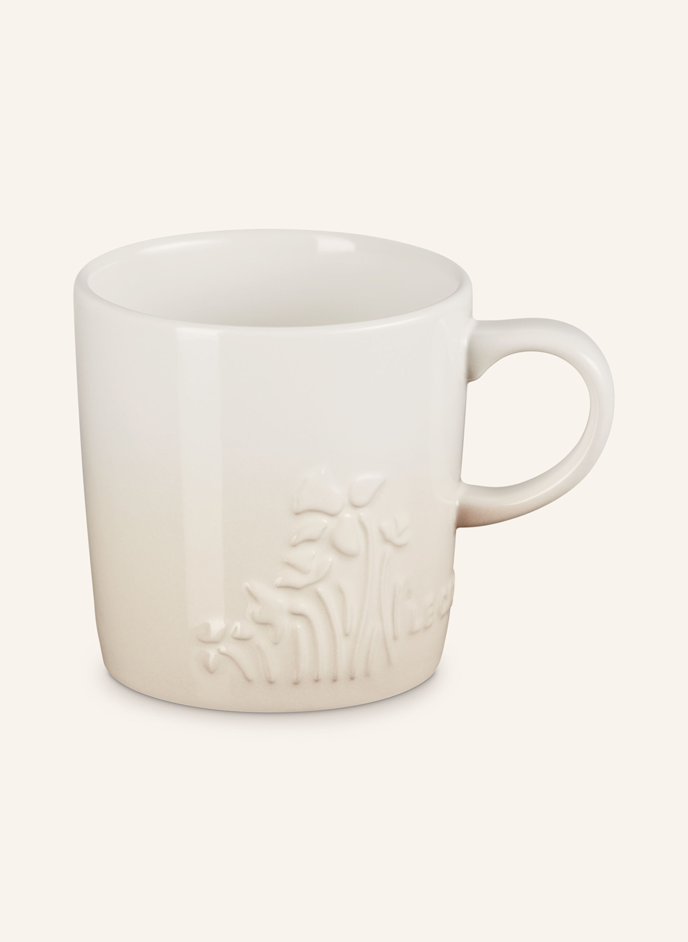 LE CREUSET Becher JARDIN: MERINGUE