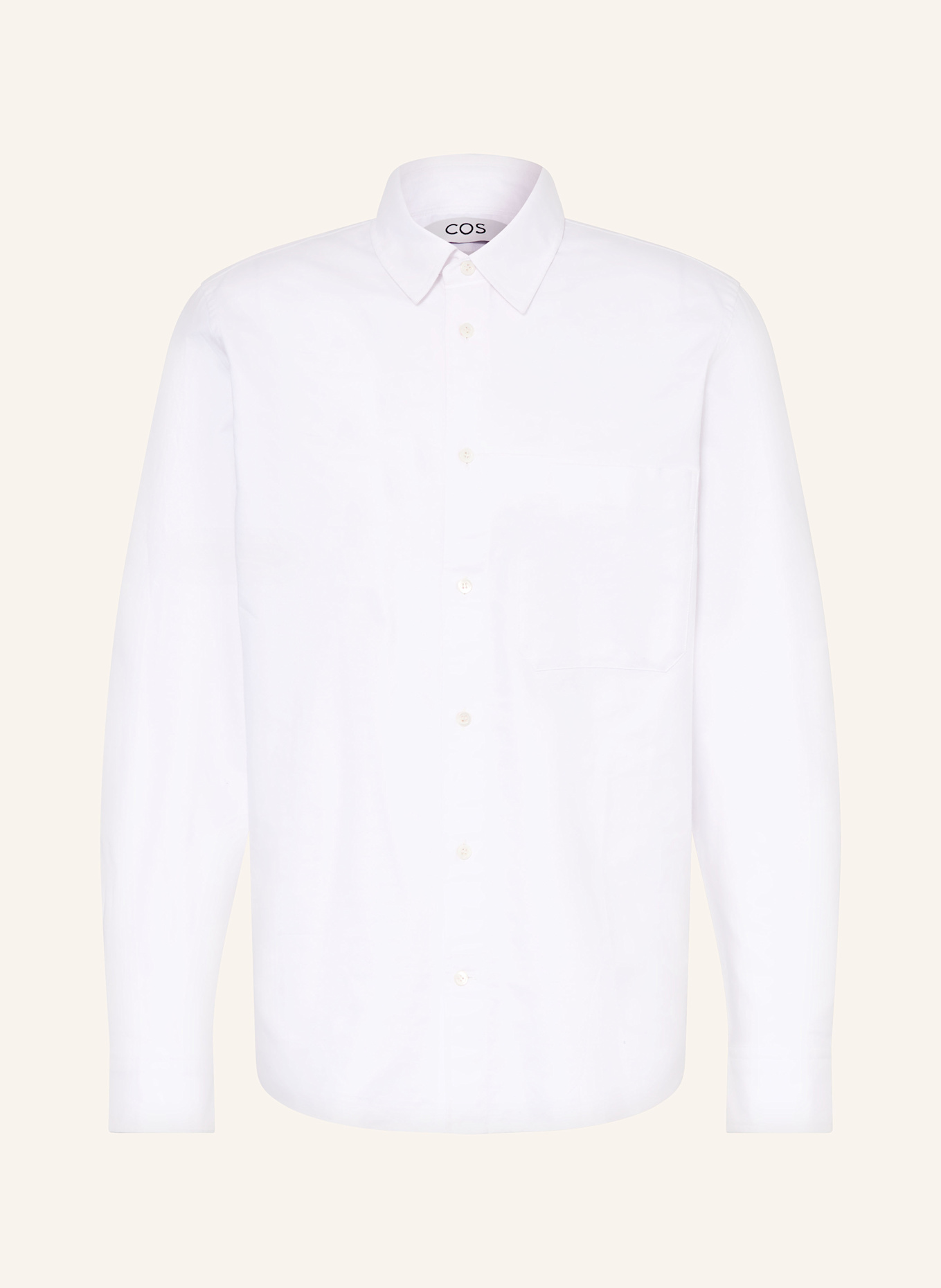 COS Oxfordhemd Regular Fit: WEISS