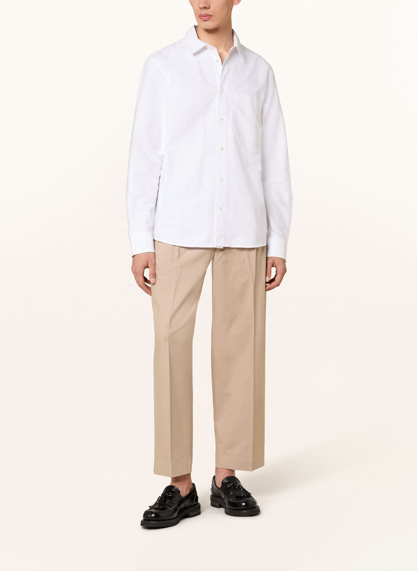 COS Oxfordhemd Regular Fit: WEISS