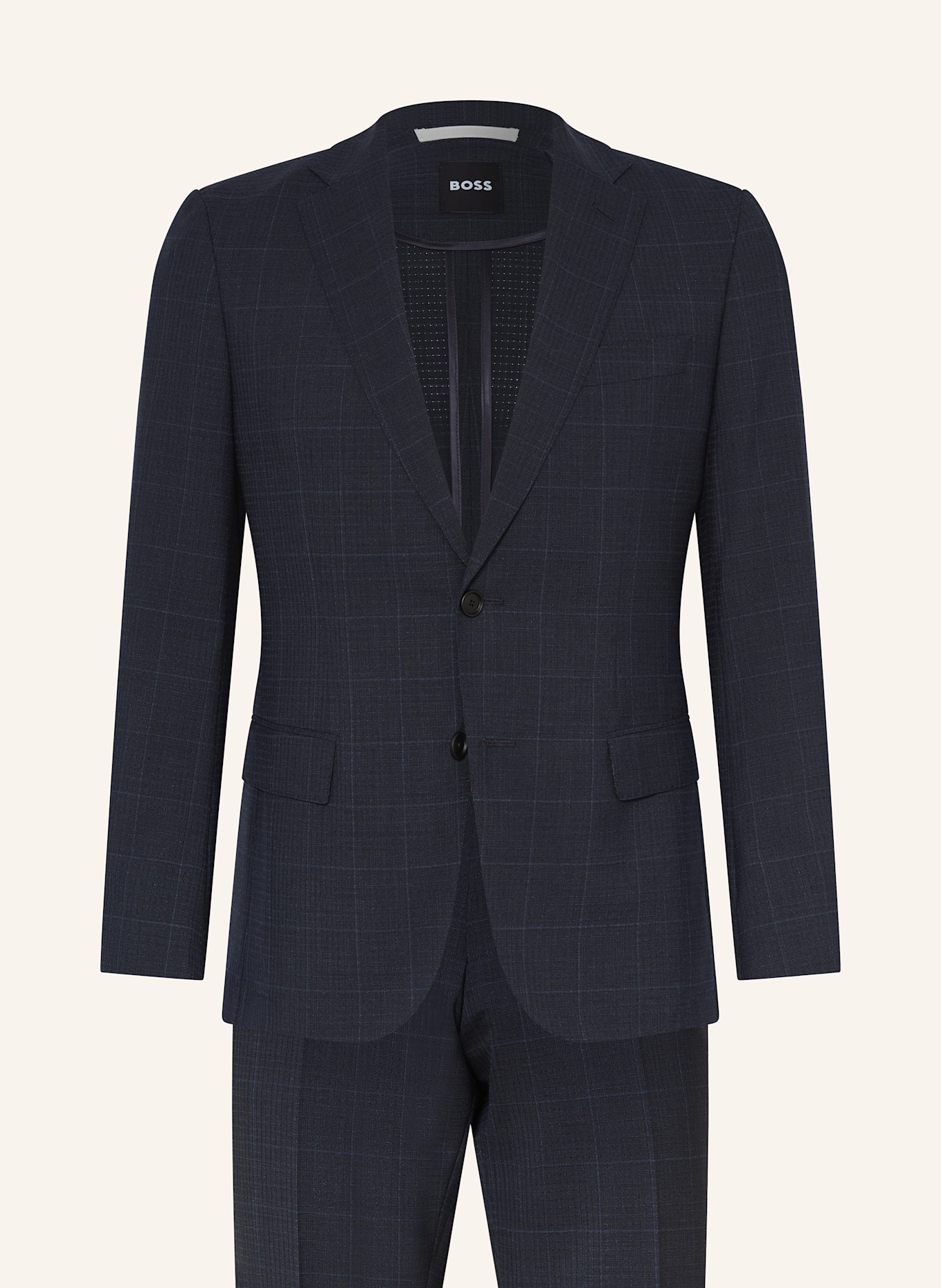 BOSS Anzug HUGE Slim Fit: 404 DARK BLUE