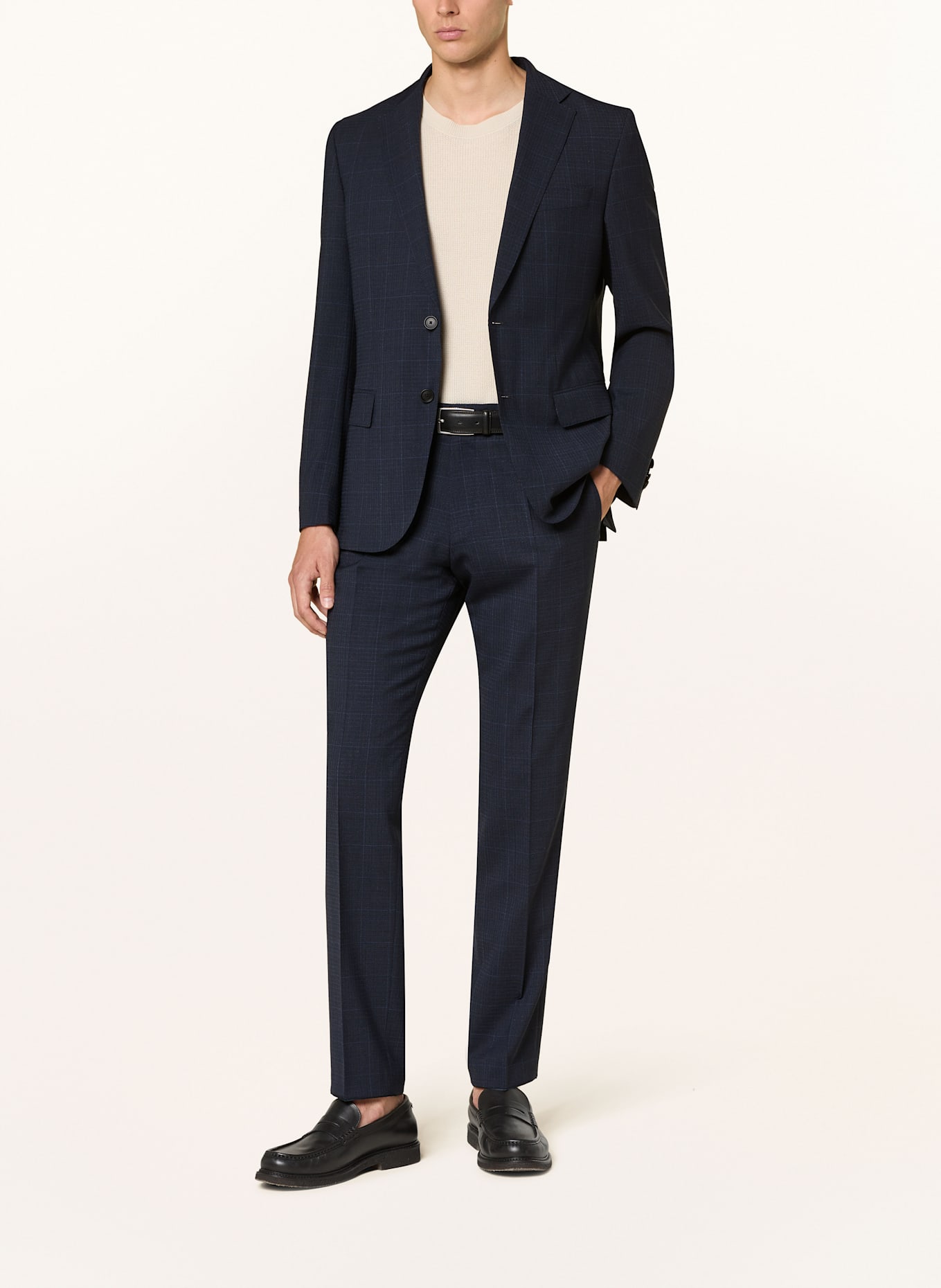 BOSS Anzug HUGE Slim Fit: 404 DARK BLUE