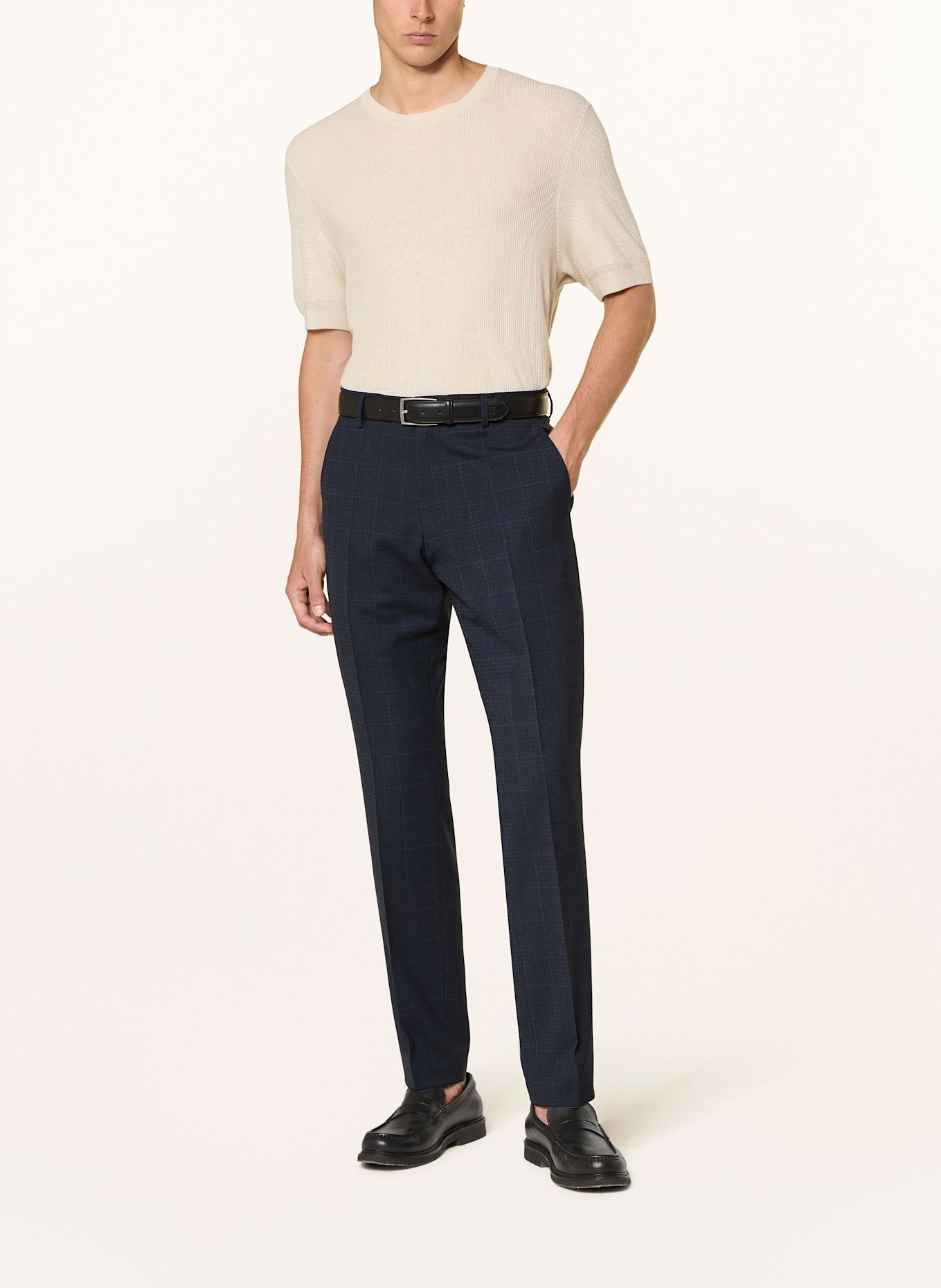 BOSS Anzug HUGE Slim Fit: 404 DARK BLUE