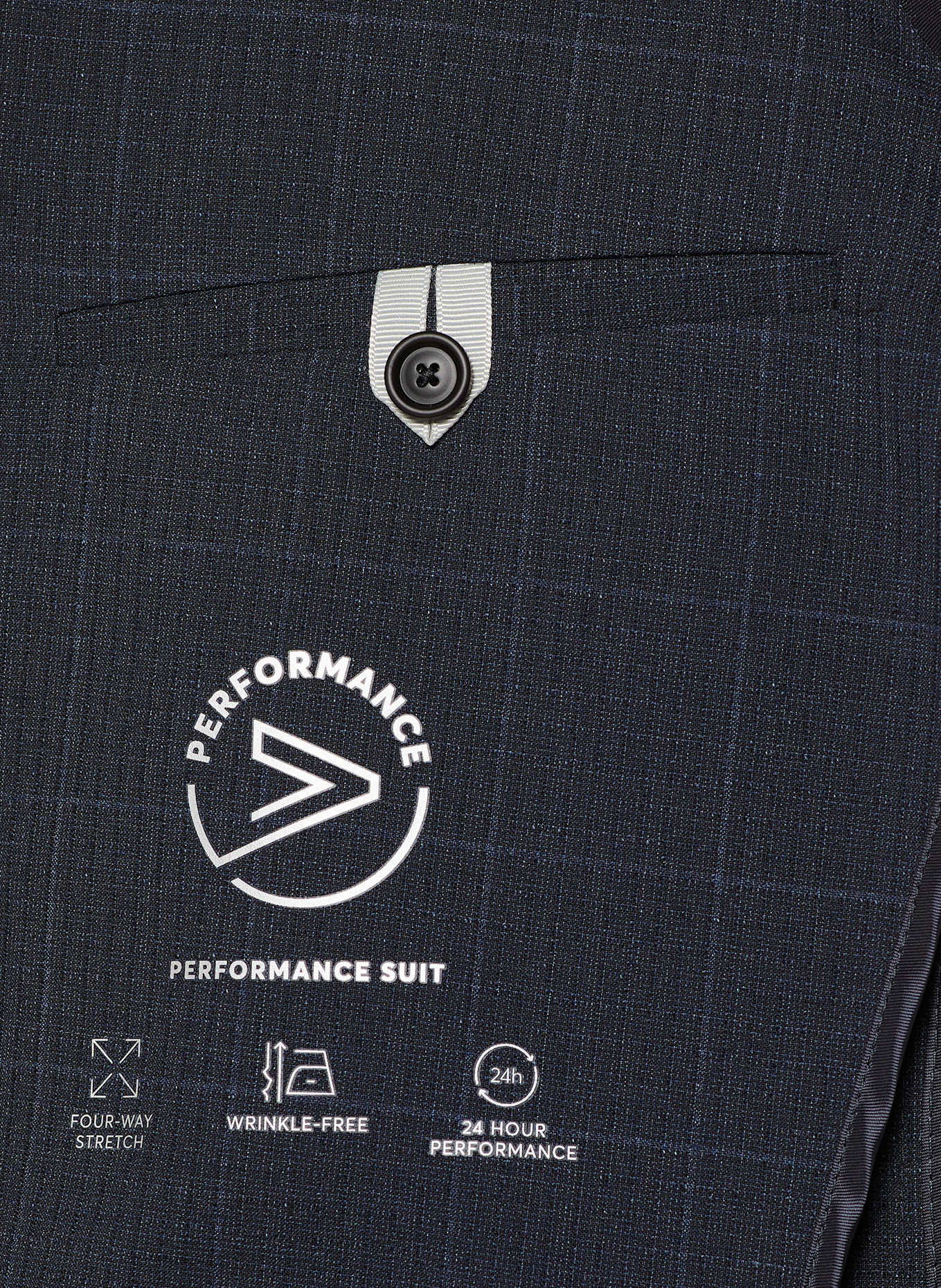 BOSS Anzug HUGE Slim Fit: 404 DARK BLUE