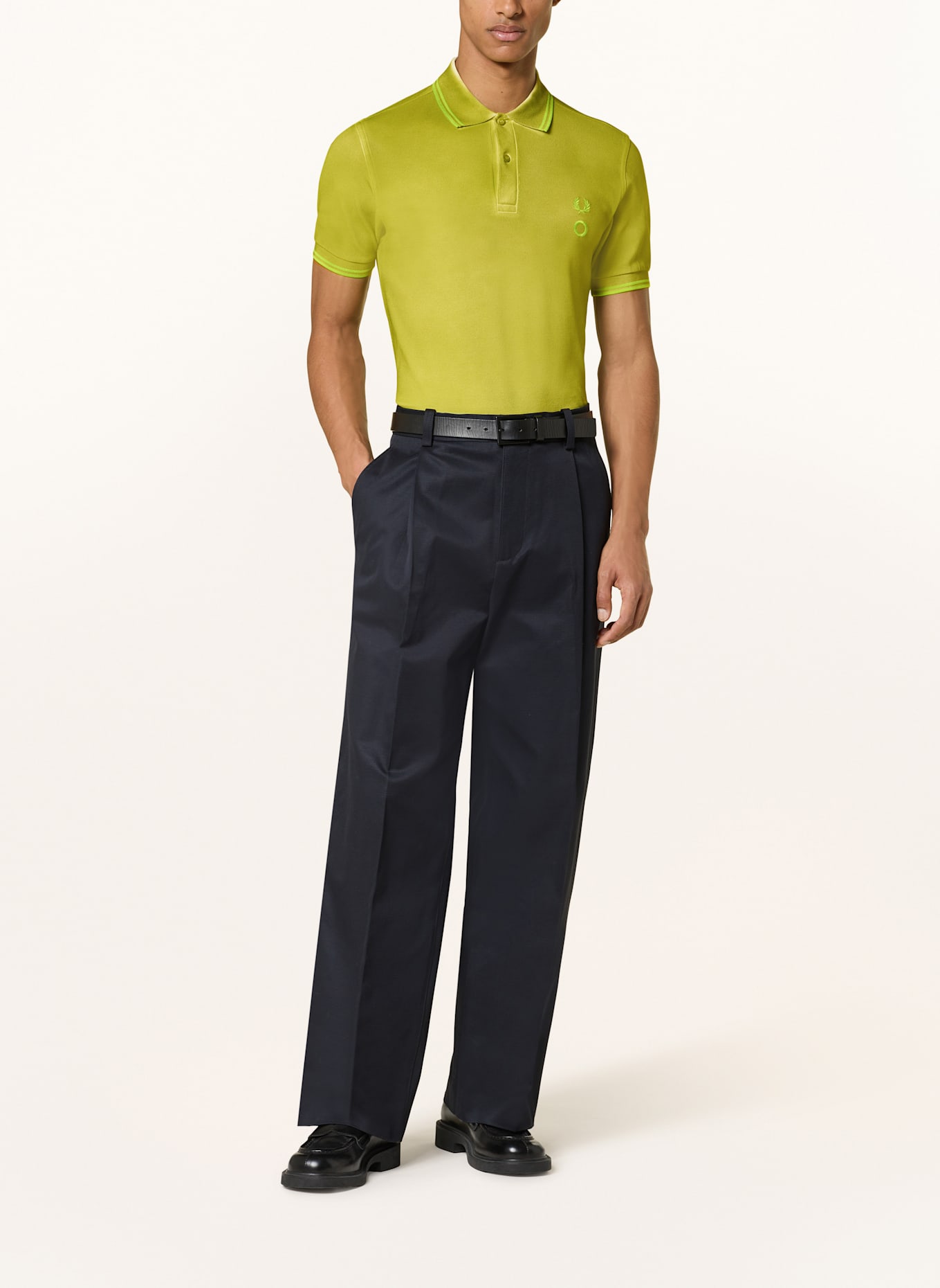 FRED PERRY Piqué-Poloshirt Regular Fit: HELLGRÜN