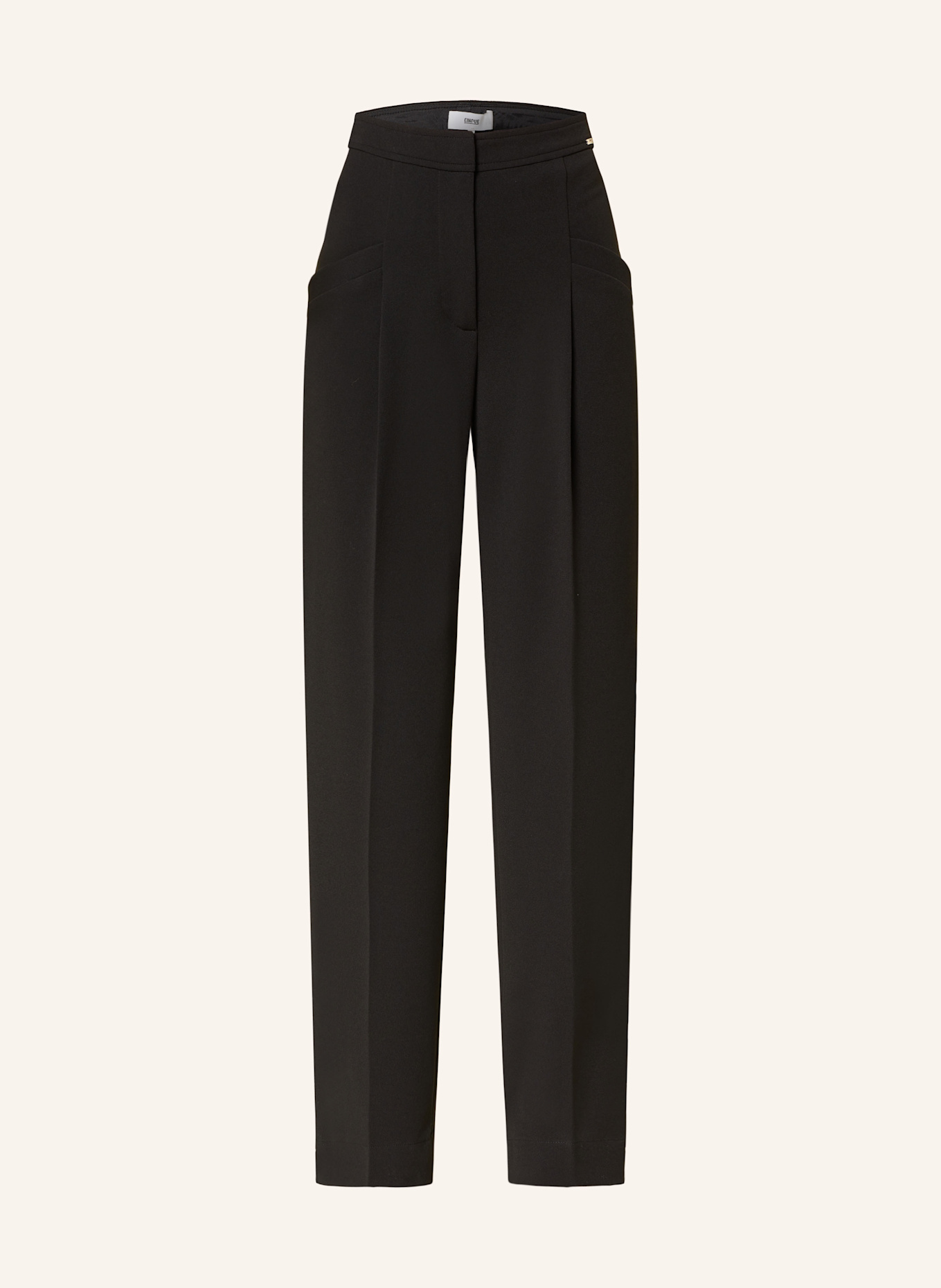 CINQUE Marlenehose CISONJO: SCHWARZ