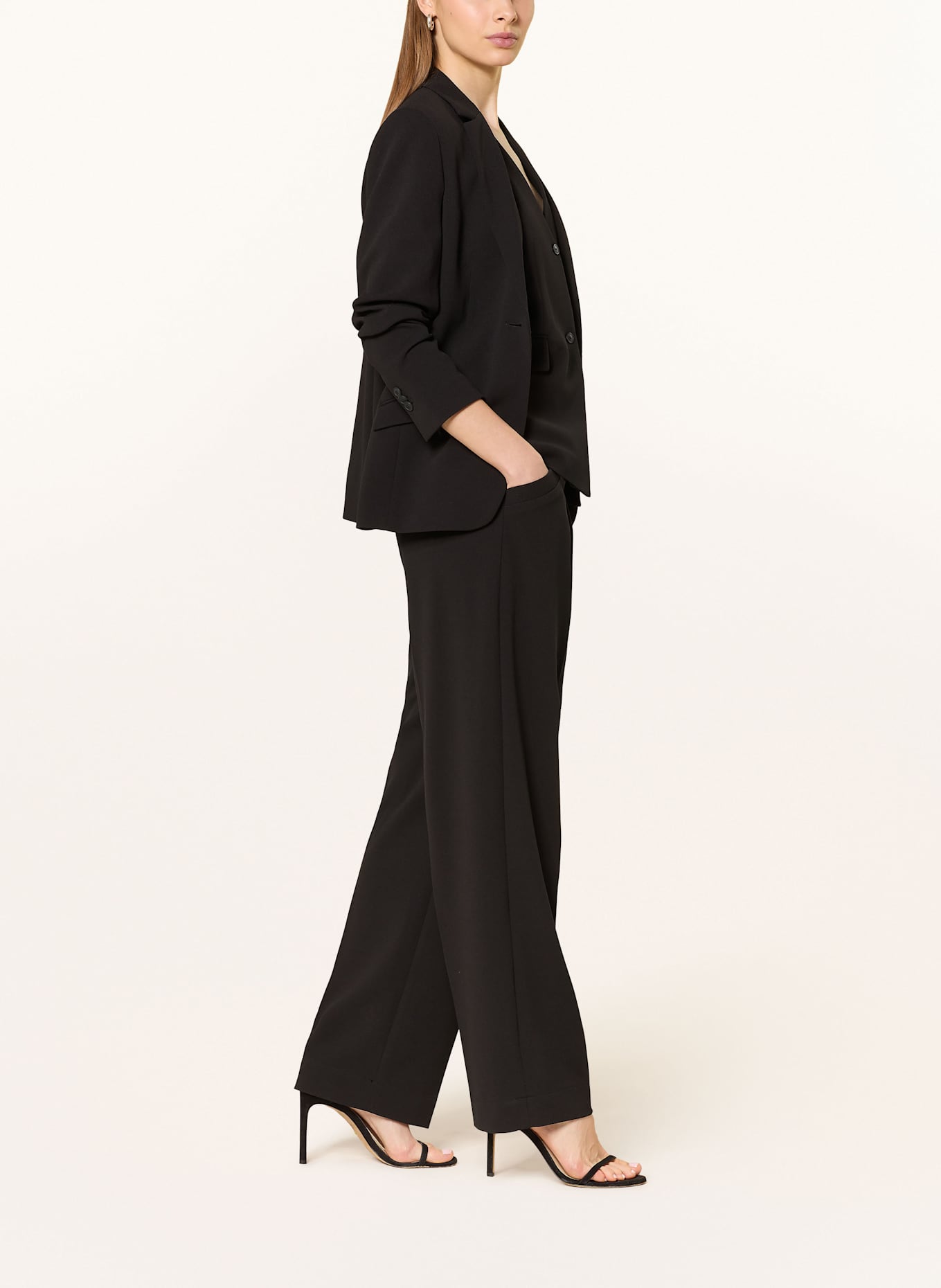 CINQUE Marlenehose CISONJO: SCHWARZ
