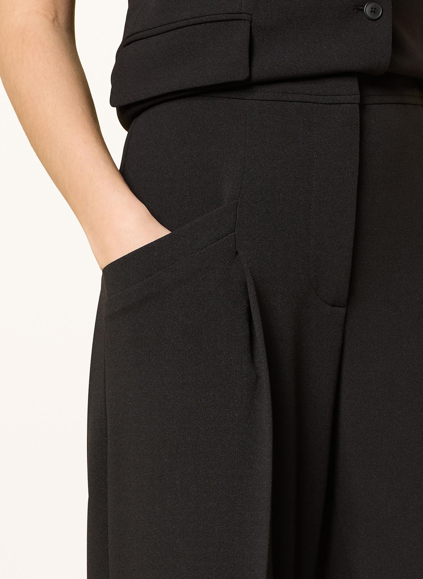 CINQUE Marlenehose CISONJO: SCHWARZ