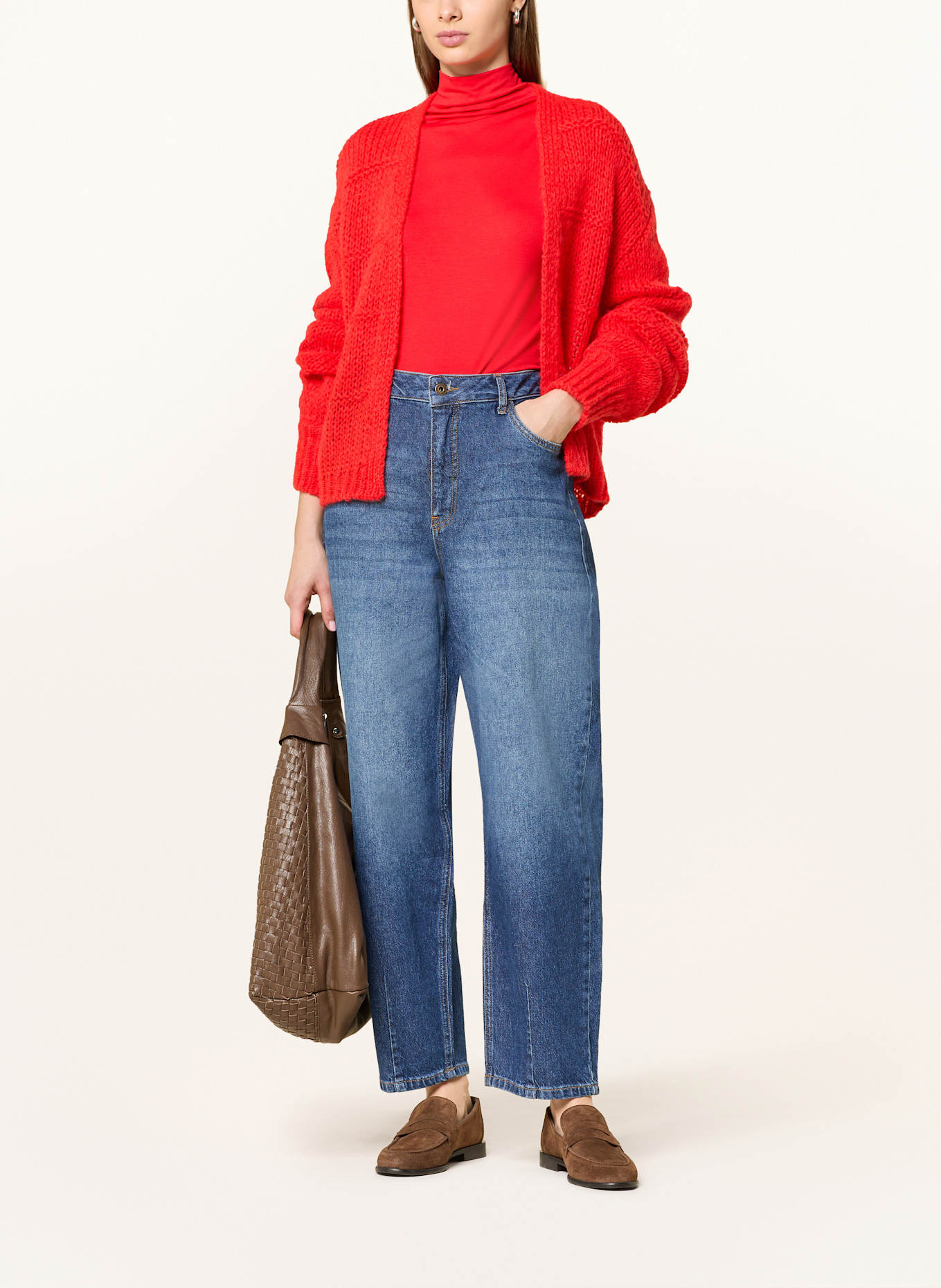 CINQUE Longsleeve CILAREN: ROT