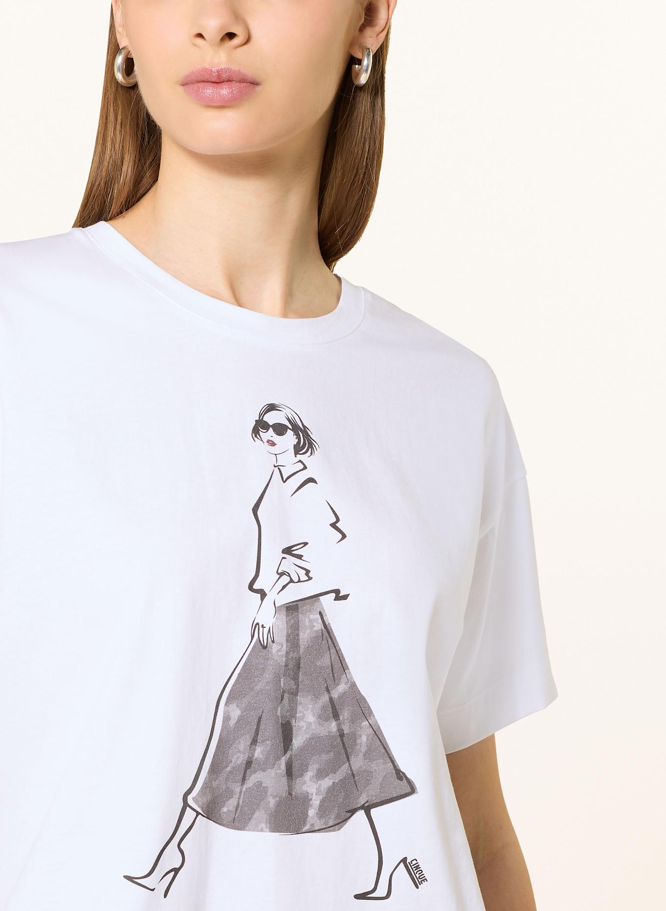 CINQUE T-Shirt CITUCI: WEISS