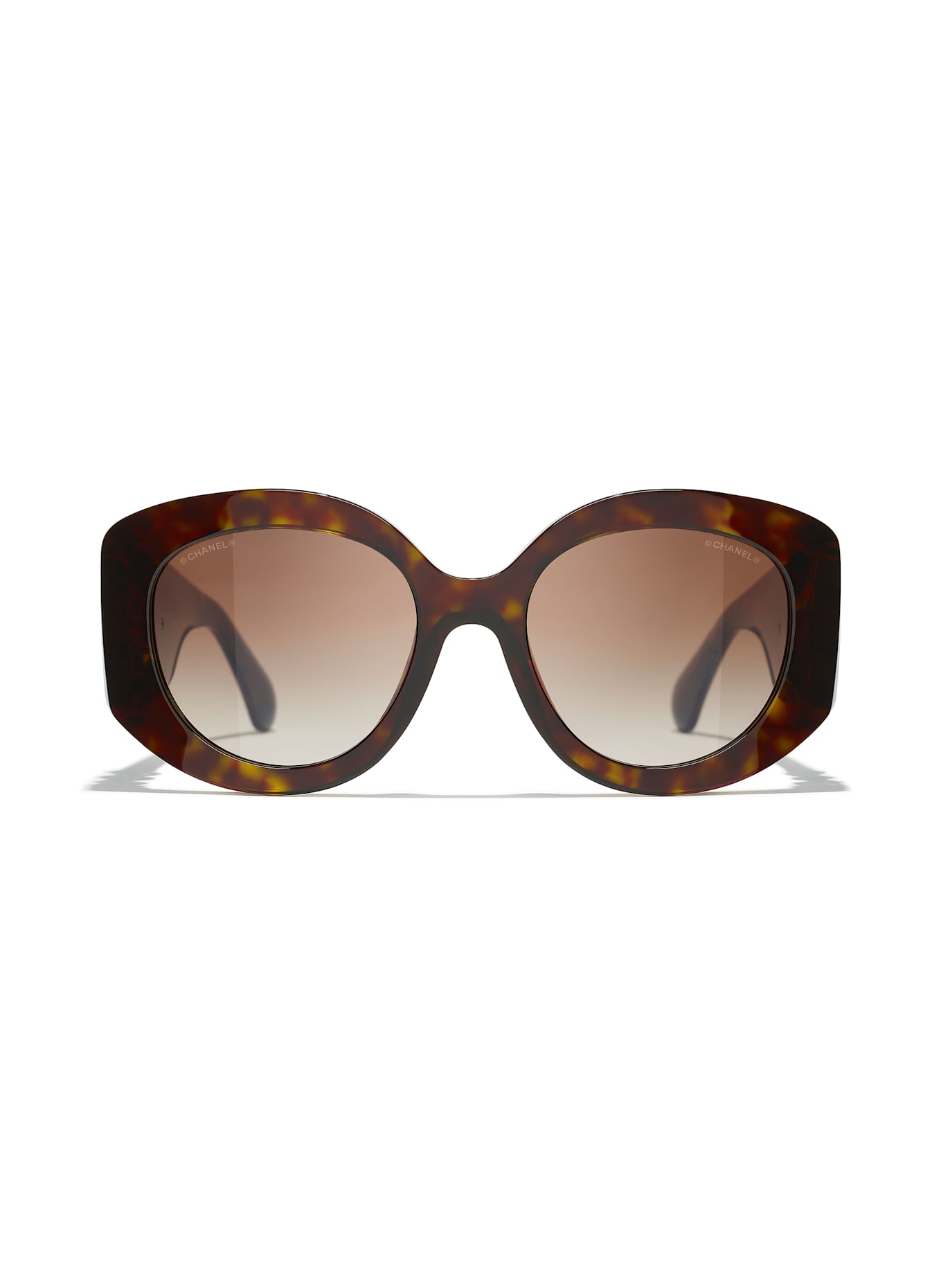CHANEL Runde Sonnenbrille: C714S5 - HAVANA/ BRAUN