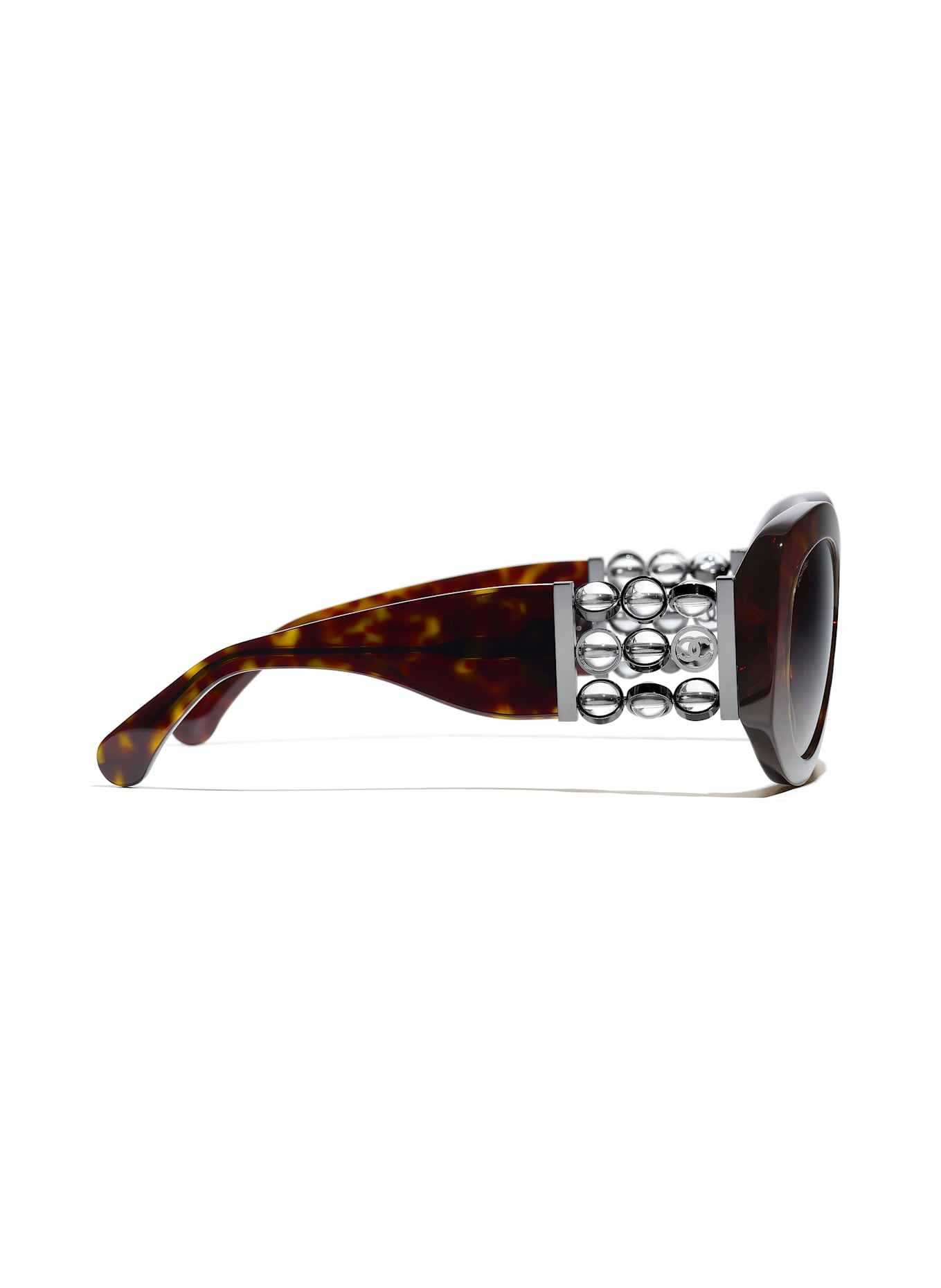 CHANEL Runde Sonnenbrille: C714S5 - HAVANA/ BRAUN