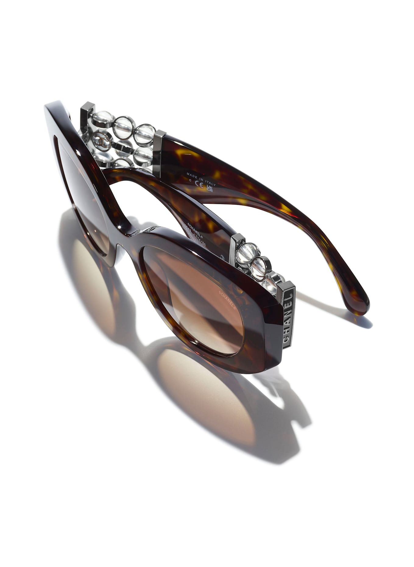 CHANEL Runde Sonnenbrille: C714S5 - HAVANA/ BRAUN