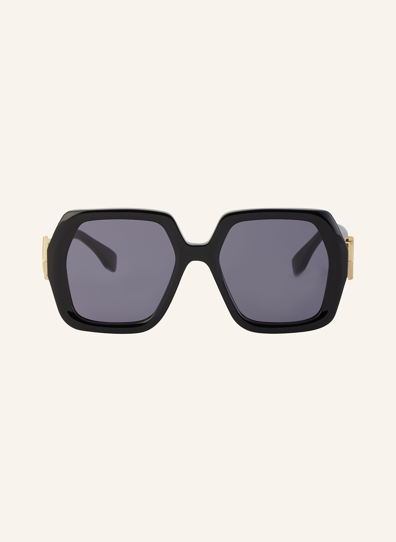 FENDI Sonnenbrille FN000796: 1100B1 - SCHWARZ/ DUNKELGRAU