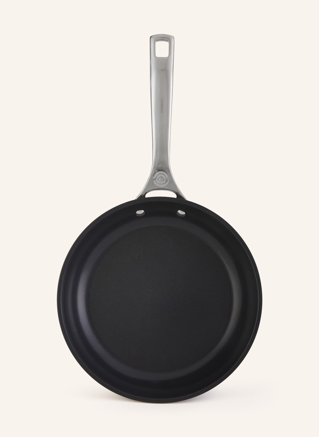 LE CREUSET Set de 2 poêles ESSENTIAL: NOIR / ARGENT