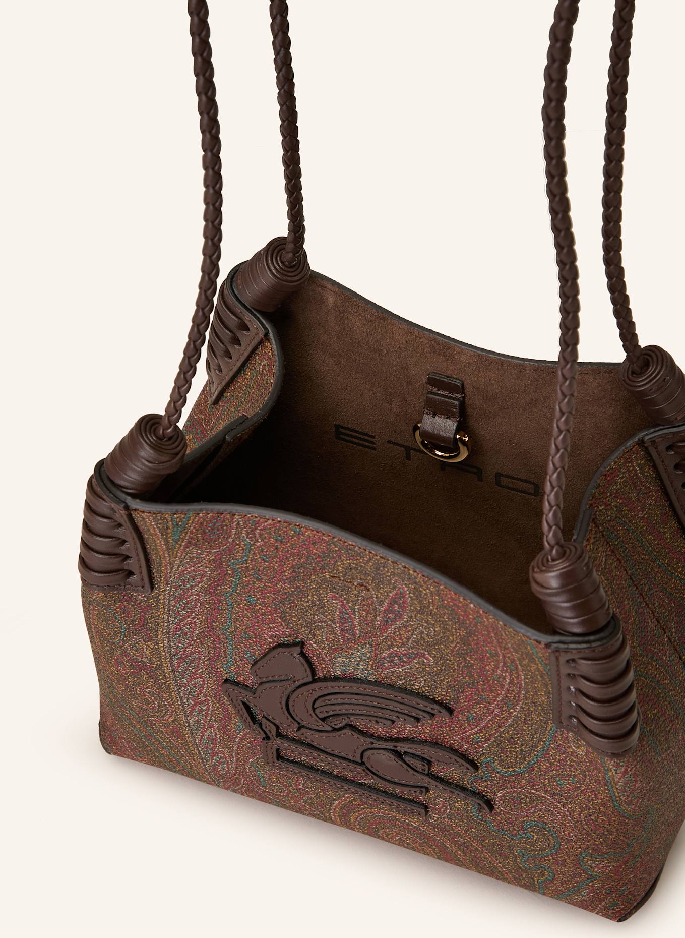★送料関税込★ETRO リブラ アルニカ XS ショルダーバッグ ETRO Shoulder bag LIBRA ARNICA XS in dark brown/ dark red
