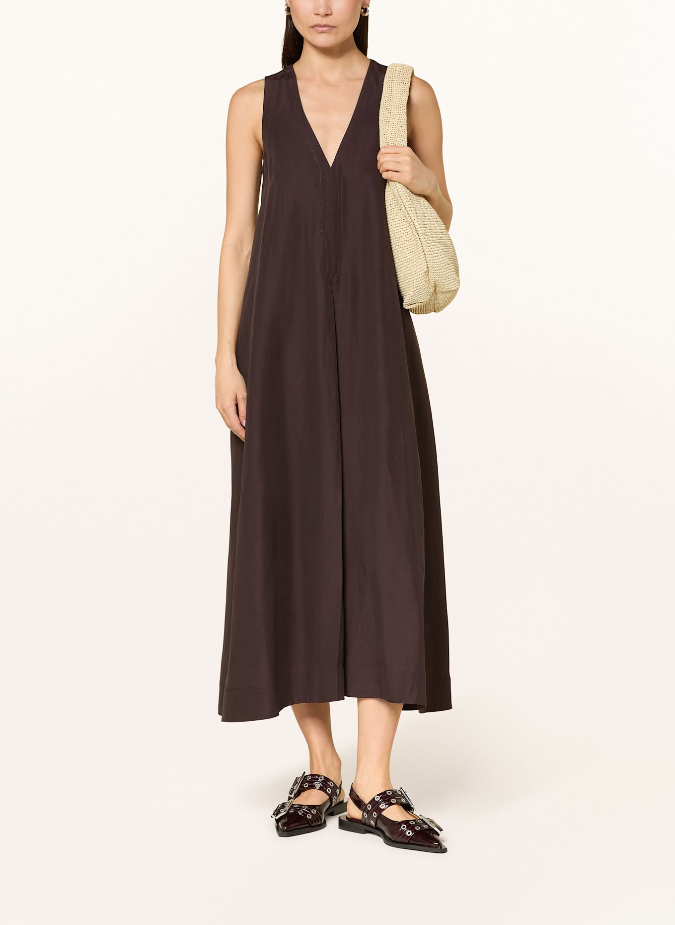 COS Kleid: DUNKELBRAUN