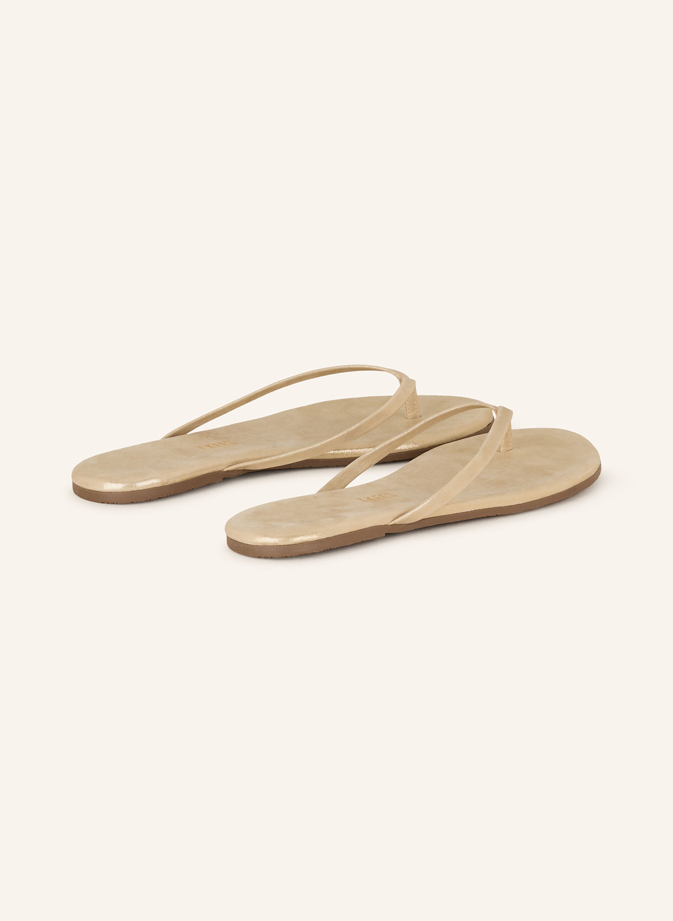 TKEES Flip flops: GOLD