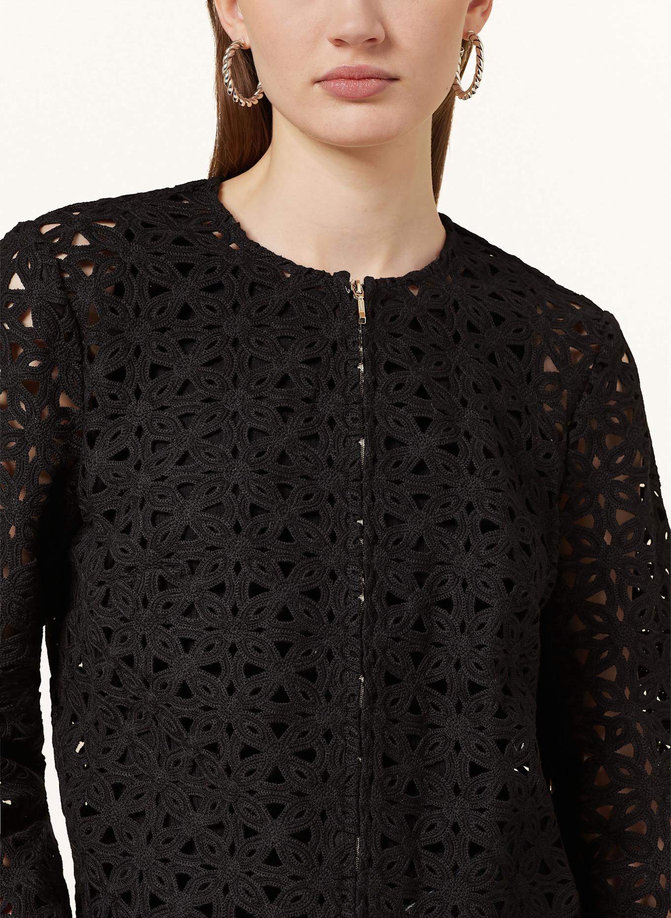 Phase Eight Kastenjacke MAEVA mit Cut-outs: SCHWARZ