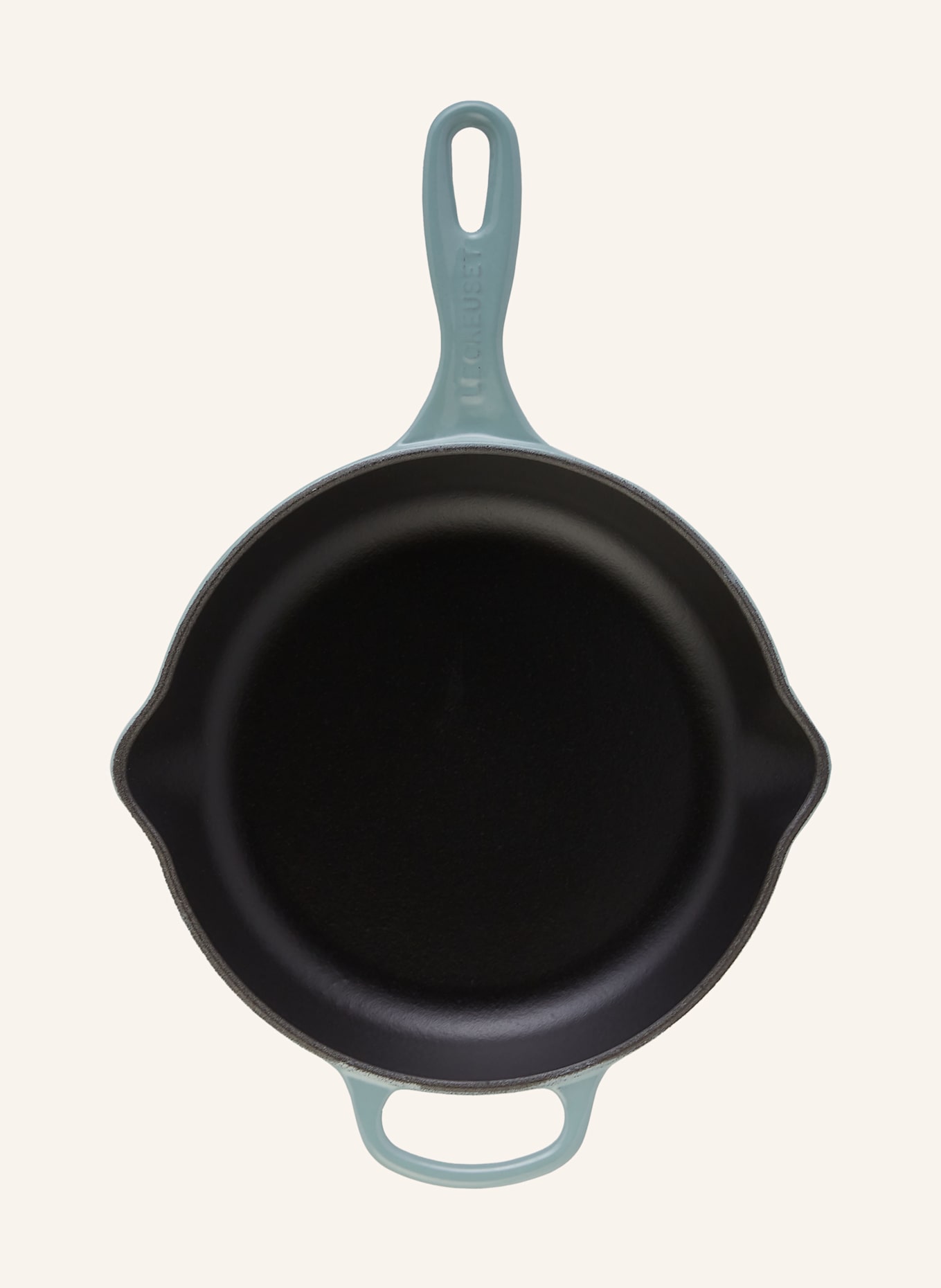LE CREUSET Brat- und Servierpfanne SIGNATURE: SEA SALT