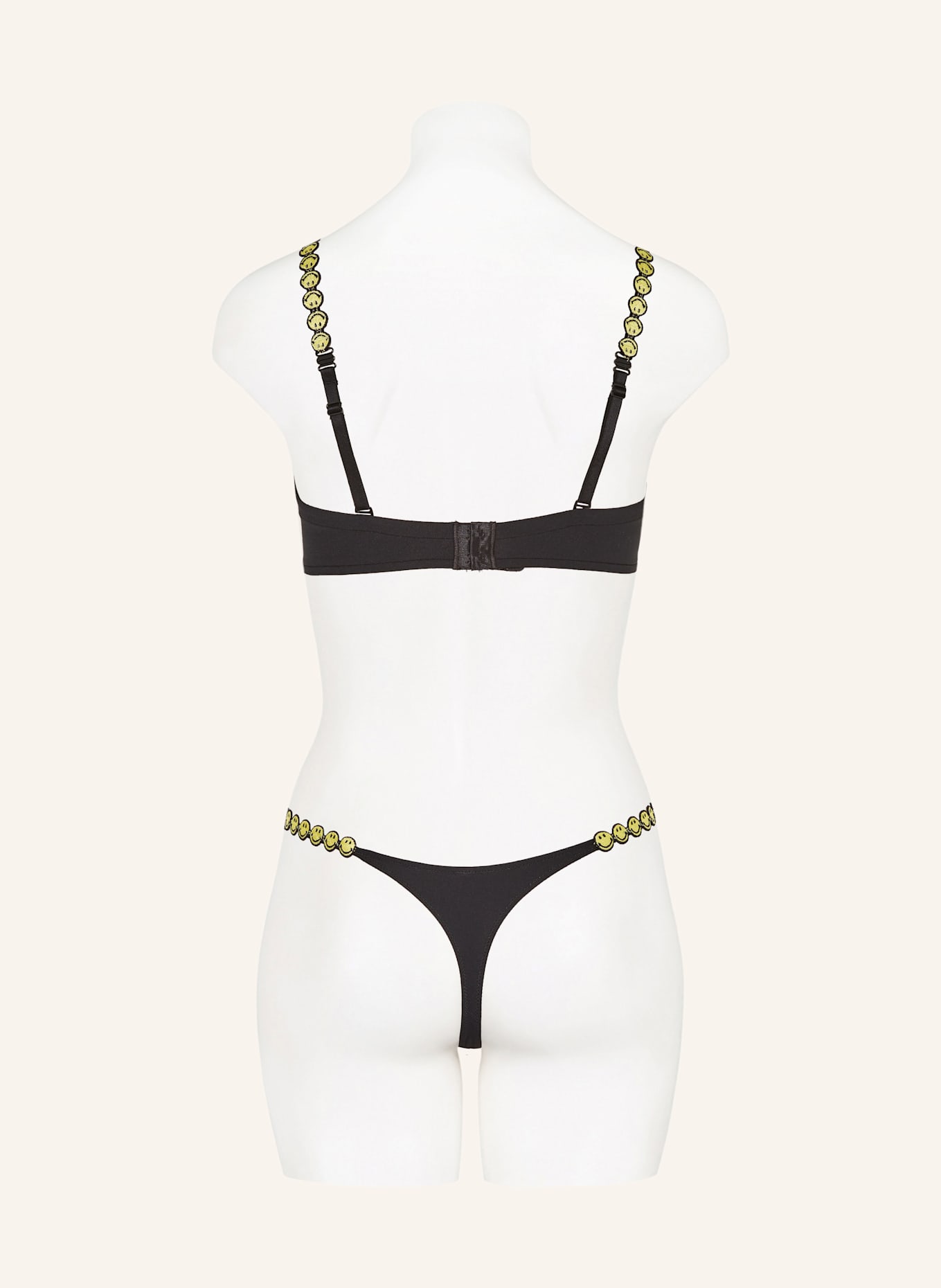 MARIE JO Stringi TOM: CZARNY / ŻÓŁTY