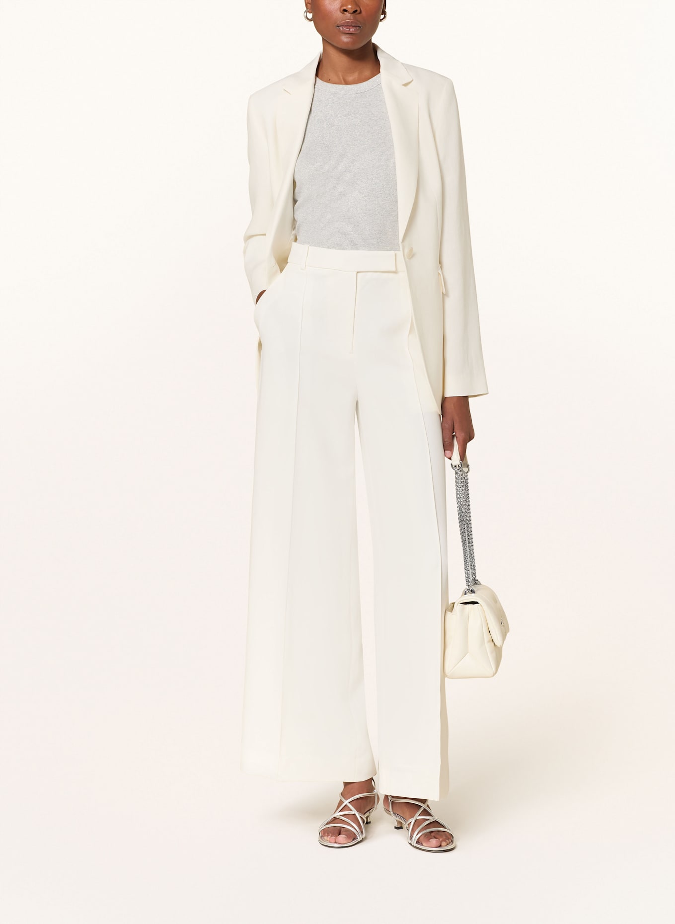 REISS Marlenehose SIERRA: WEISS