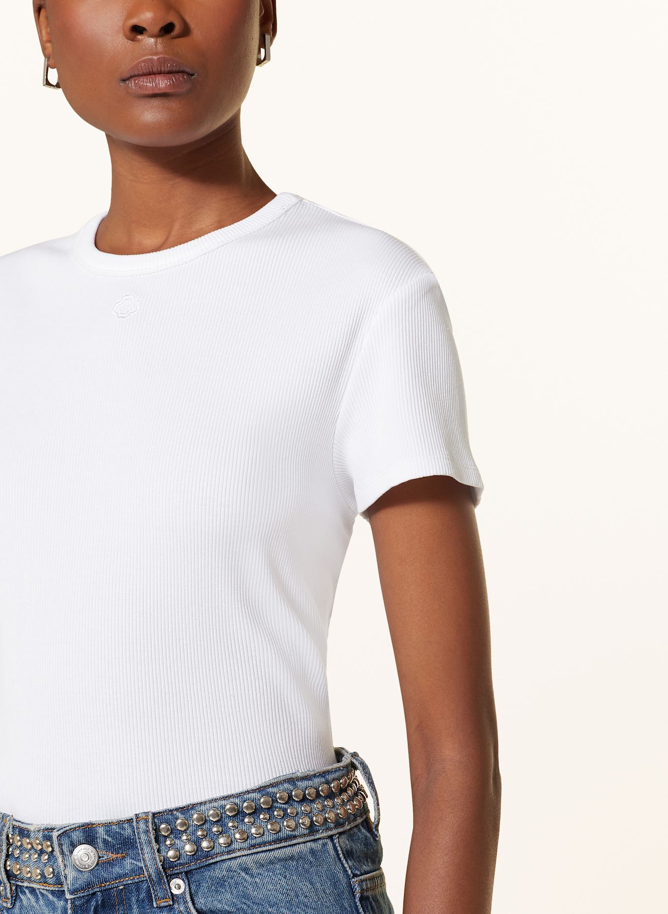 maje T-shirt: BIAŁY