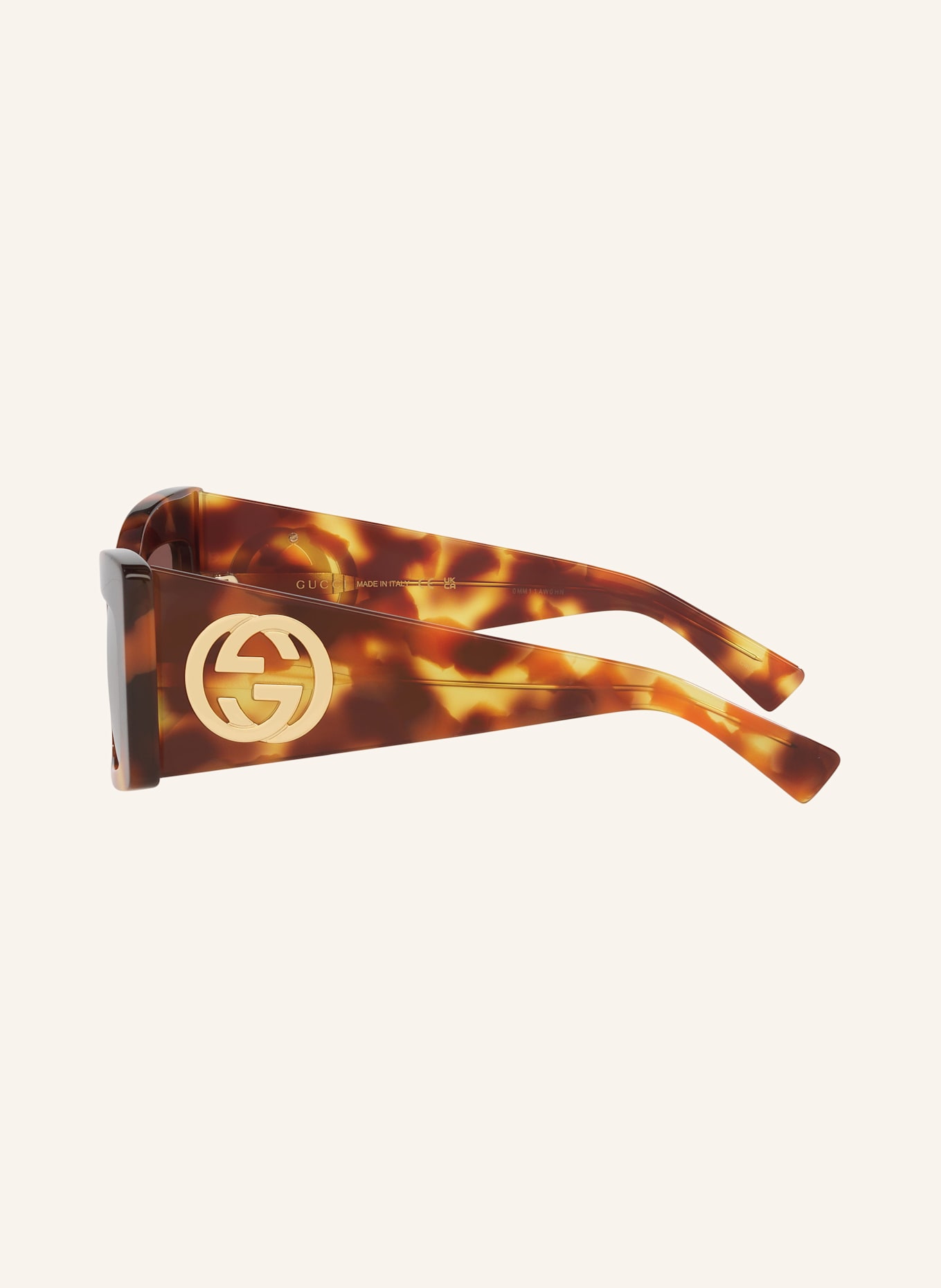 GUCCI Sonnenbrille GC002386: 4410B2 - HAVANA/ LILA