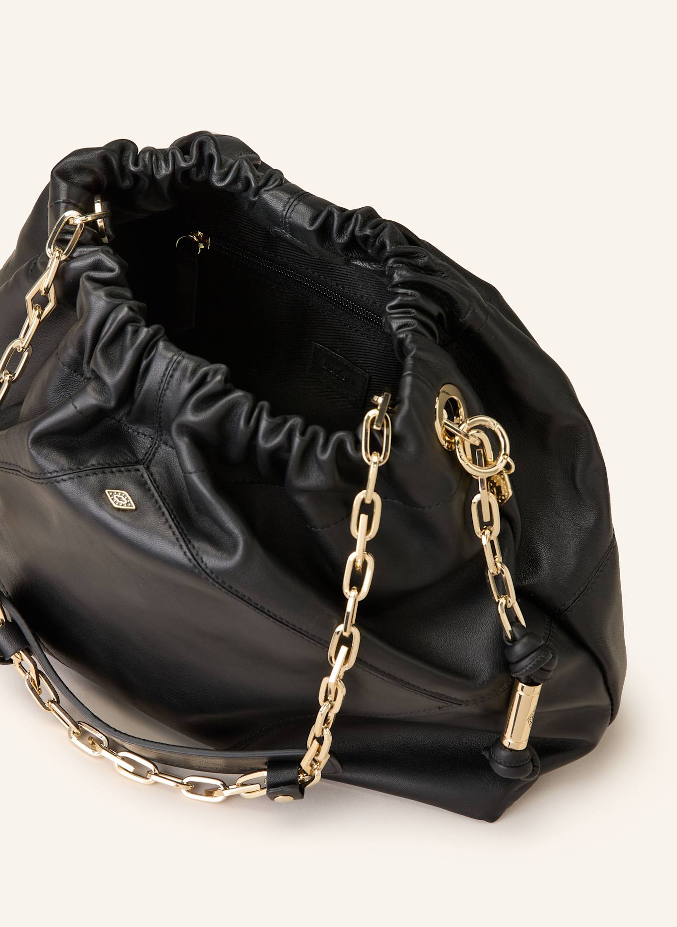 ba&sh Vaková kabelka JUNE: ČERNÁ