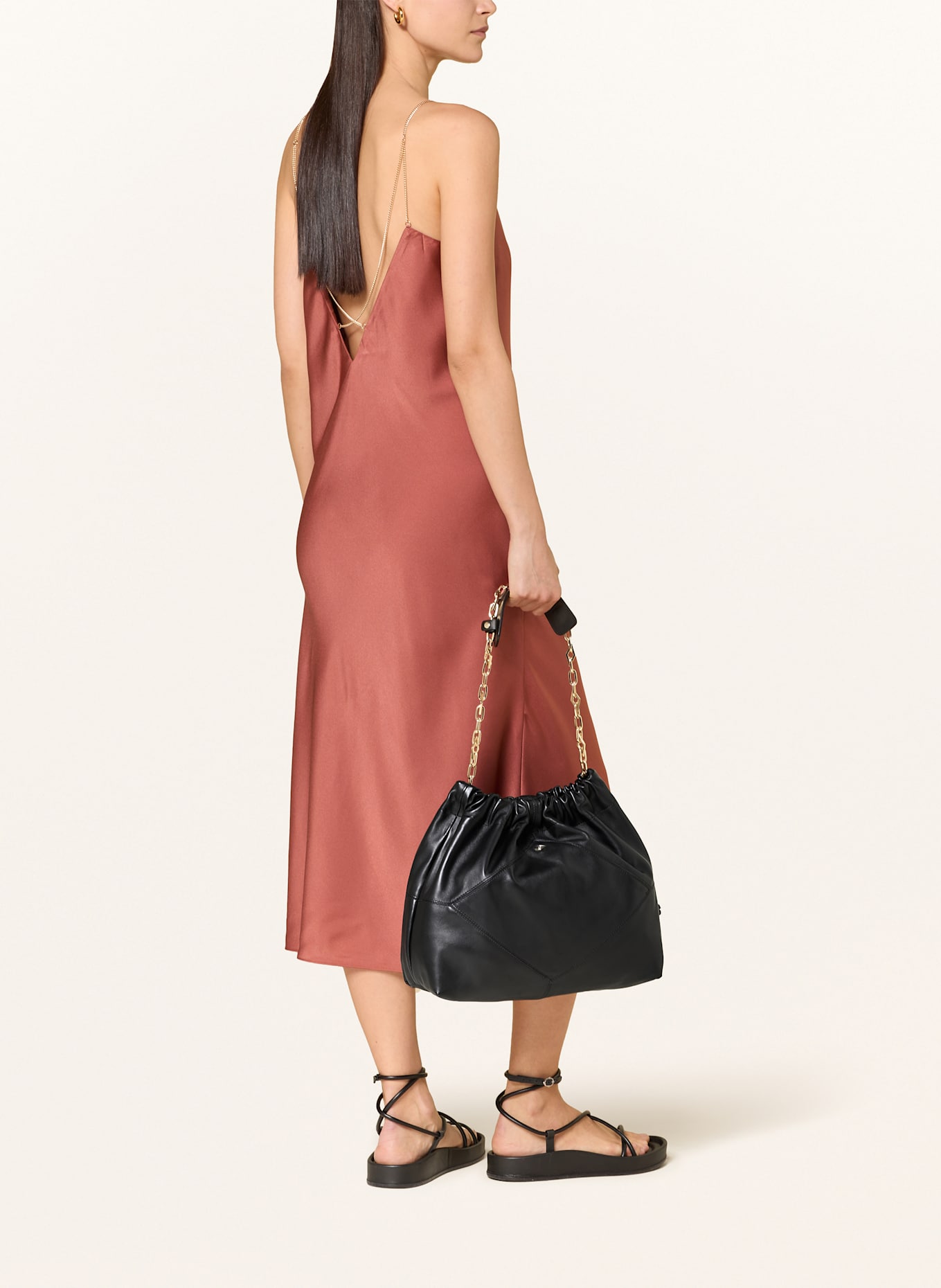 ba&sh Vaková kabelka JUNE: ČERNÁ