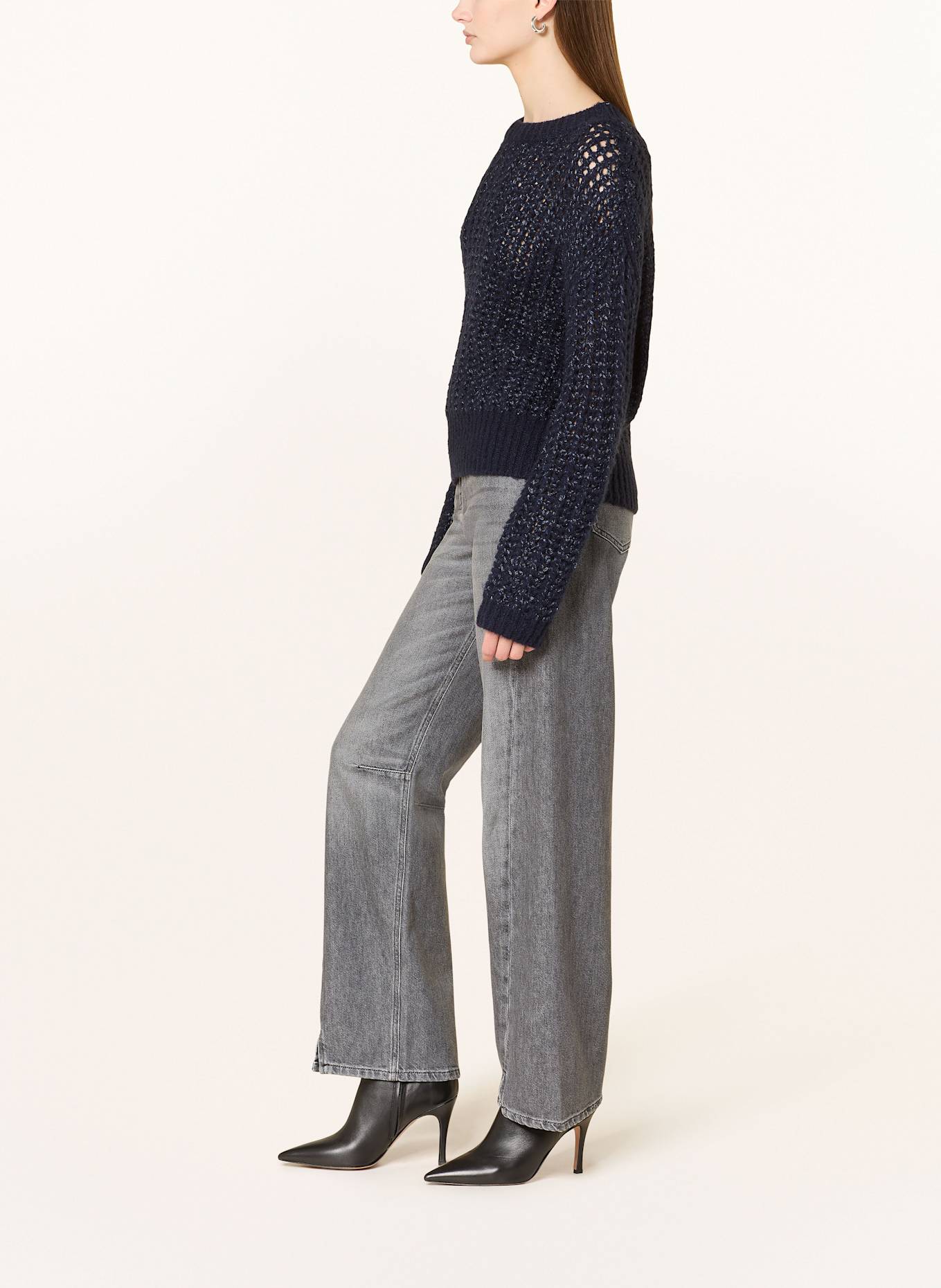 CATNOIR Straight Jeans: 85 grey