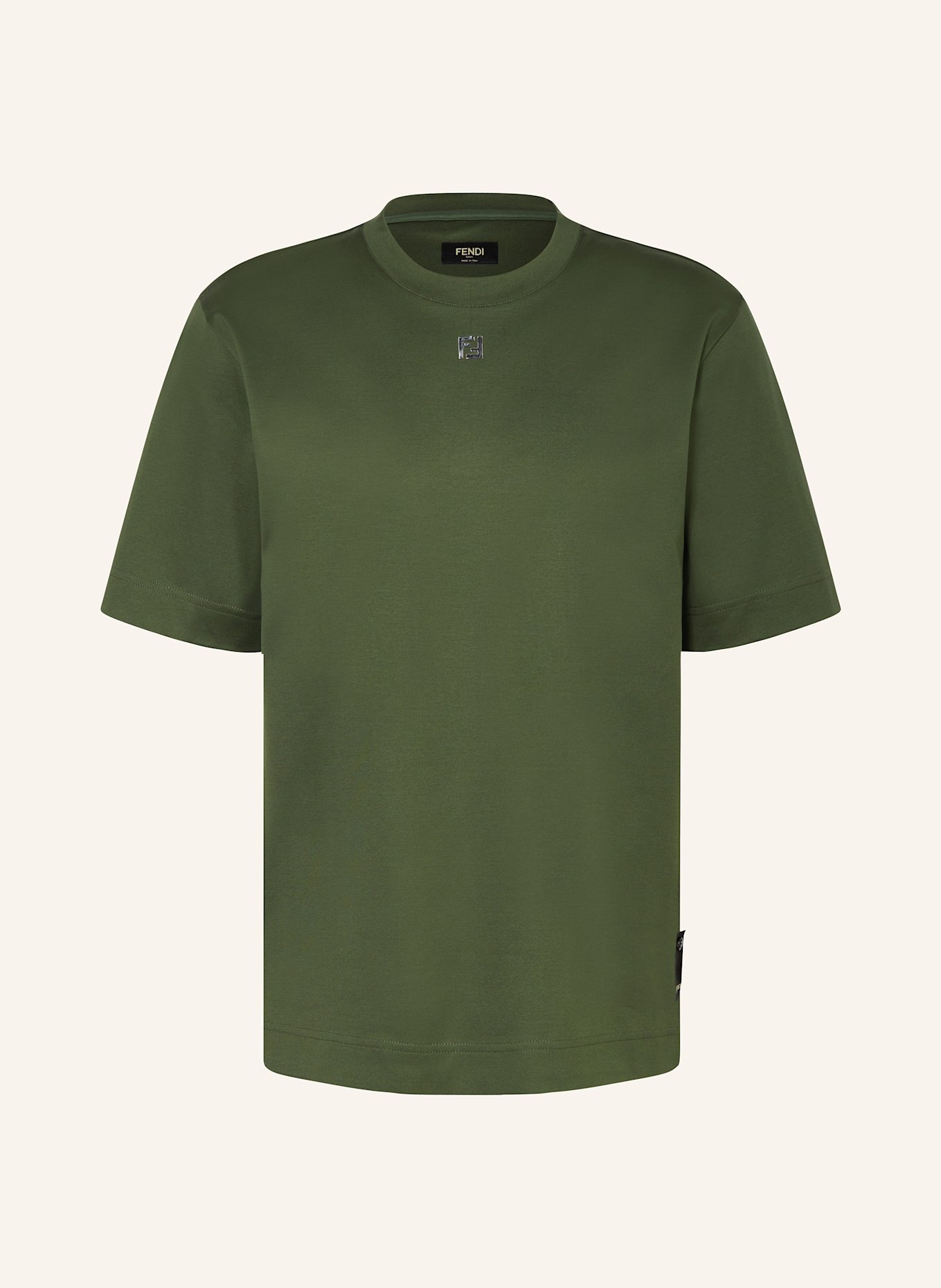 FENDI T-Shirt: DUNKELGRÜN