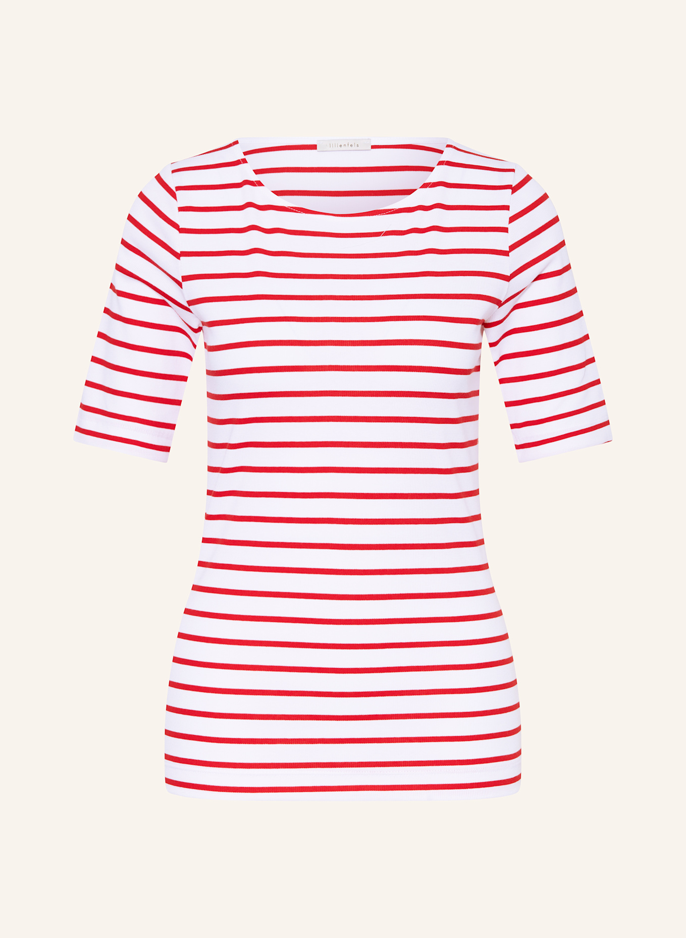 lilienfels T-shirt: BLANC / ROUGE