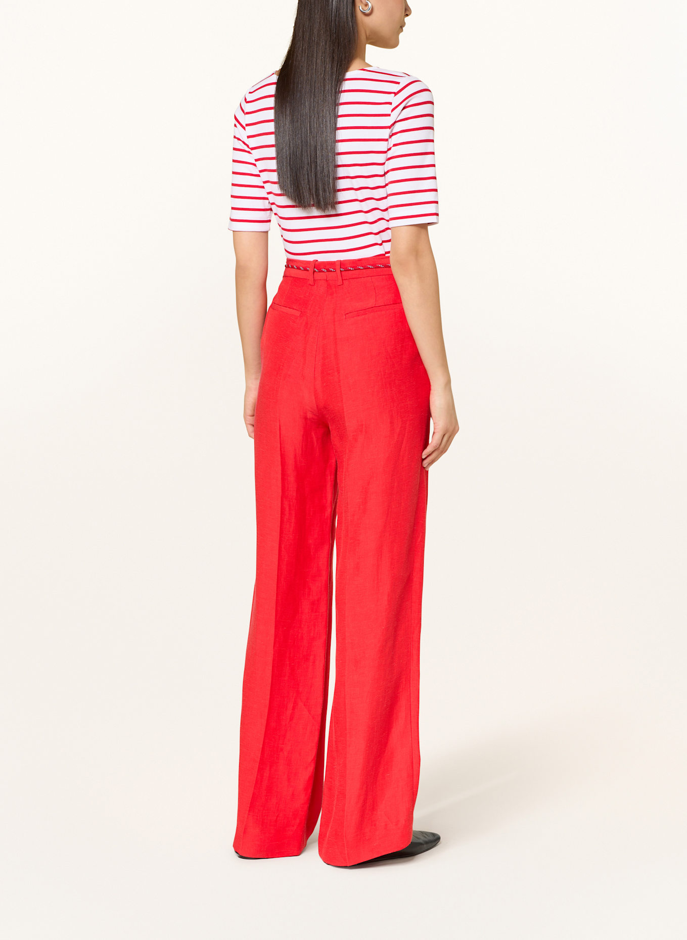 lilienfels T-shirt: BLANC / ROUGE