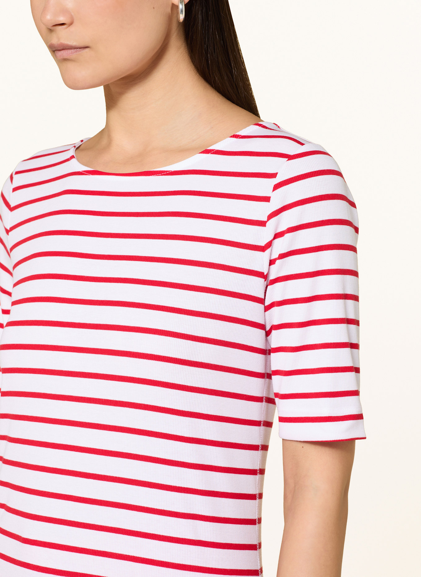 lilienfels T-shirt: BLANC / ROUGE