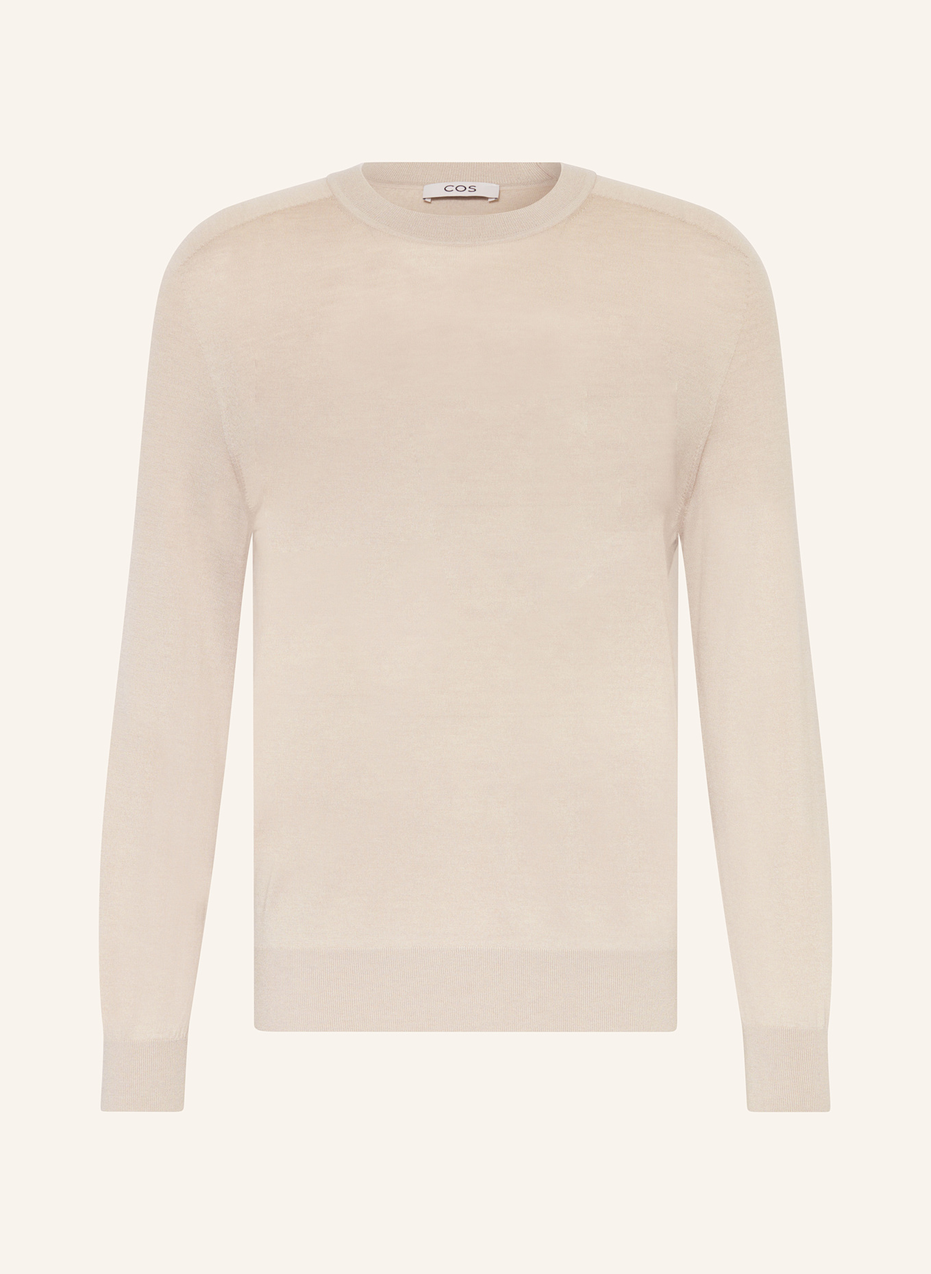 COS Cashmere-Pullover: BEIGE