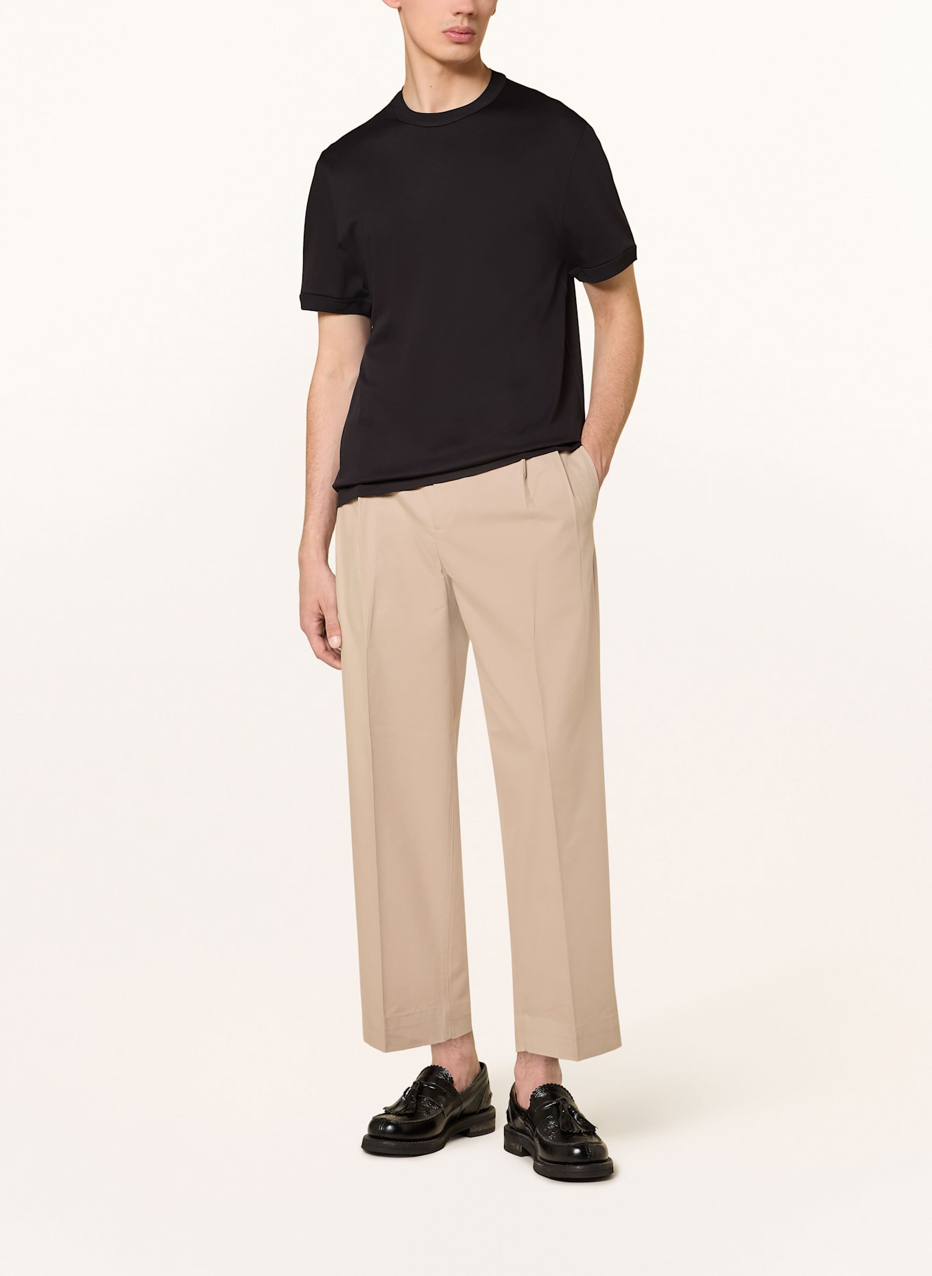 COS T-Shirt: SCHWARZ