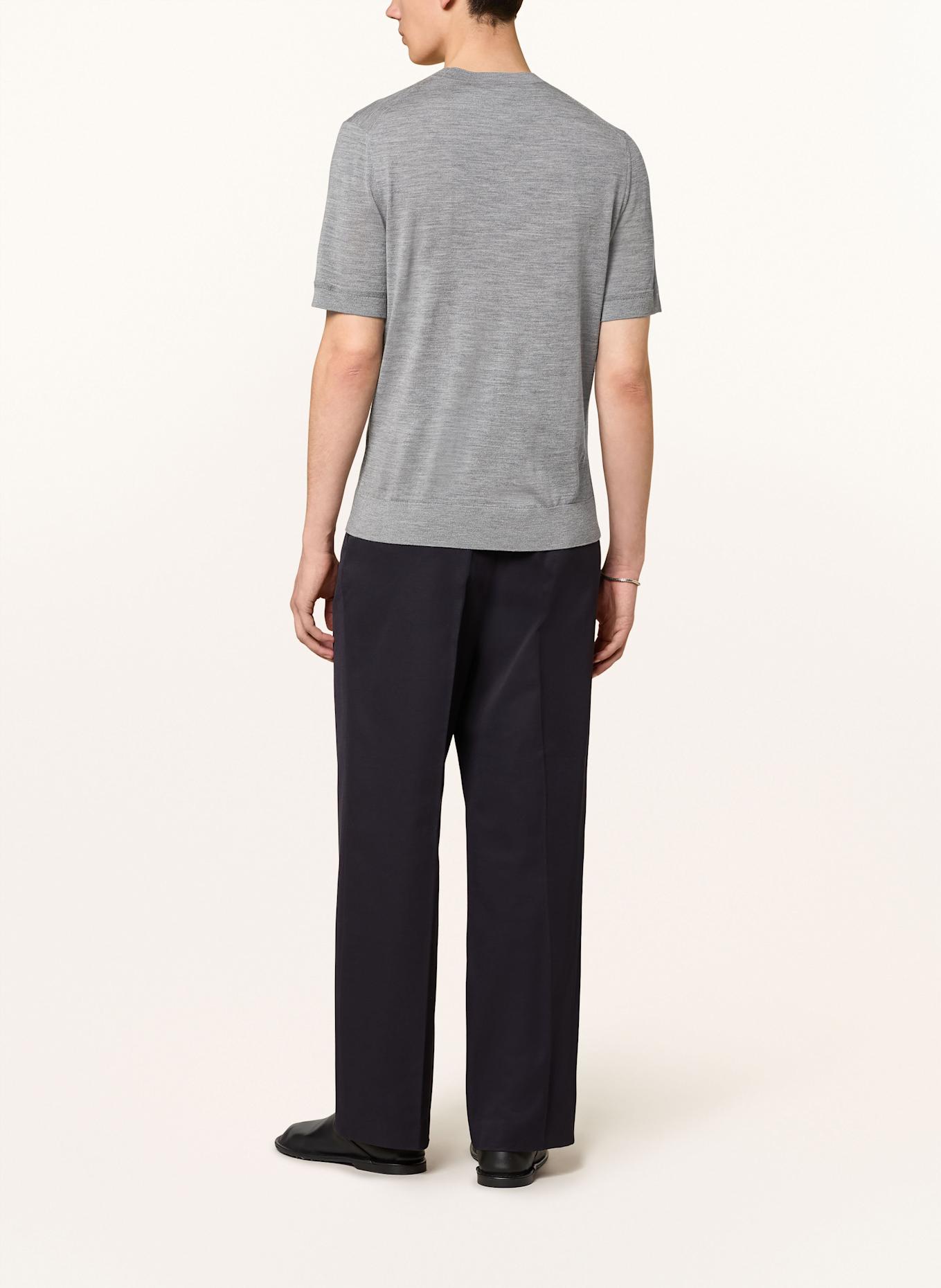 COS Strickshirt aus Merinowolle: GRAU