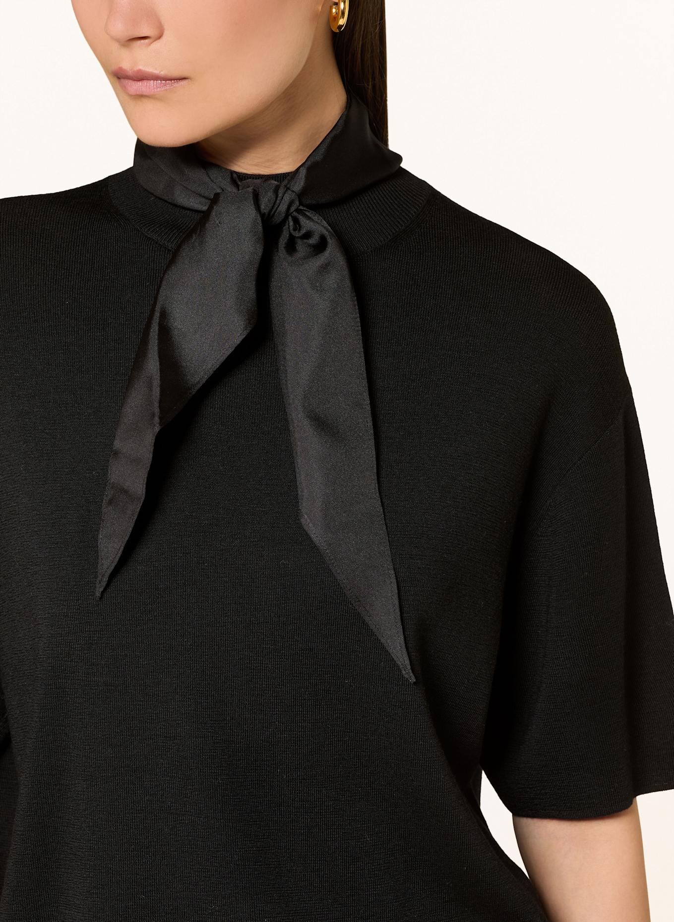 COS Strickshirt: SCHWARZ
