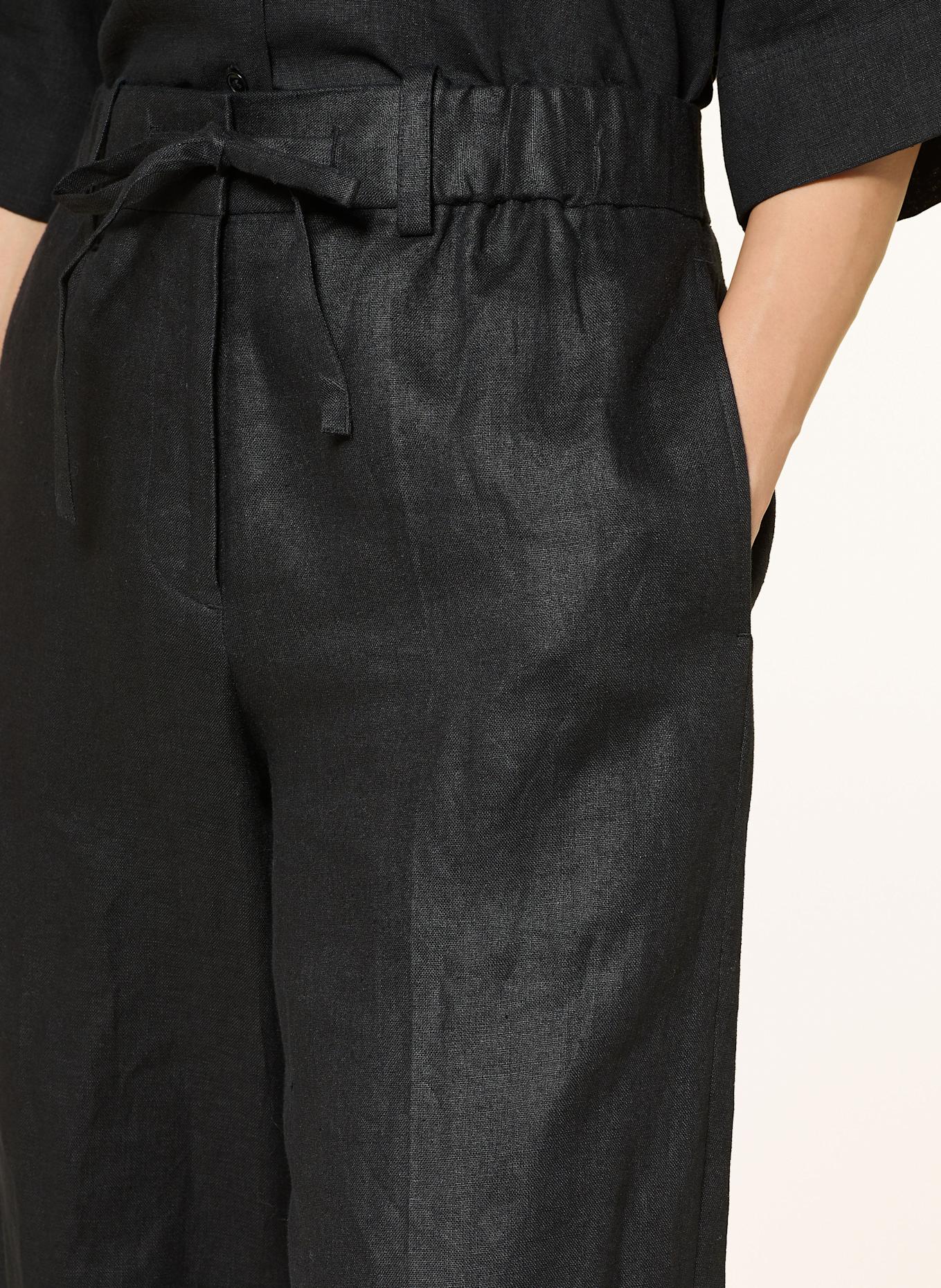 COS Leinenhose: SCHWARZ
