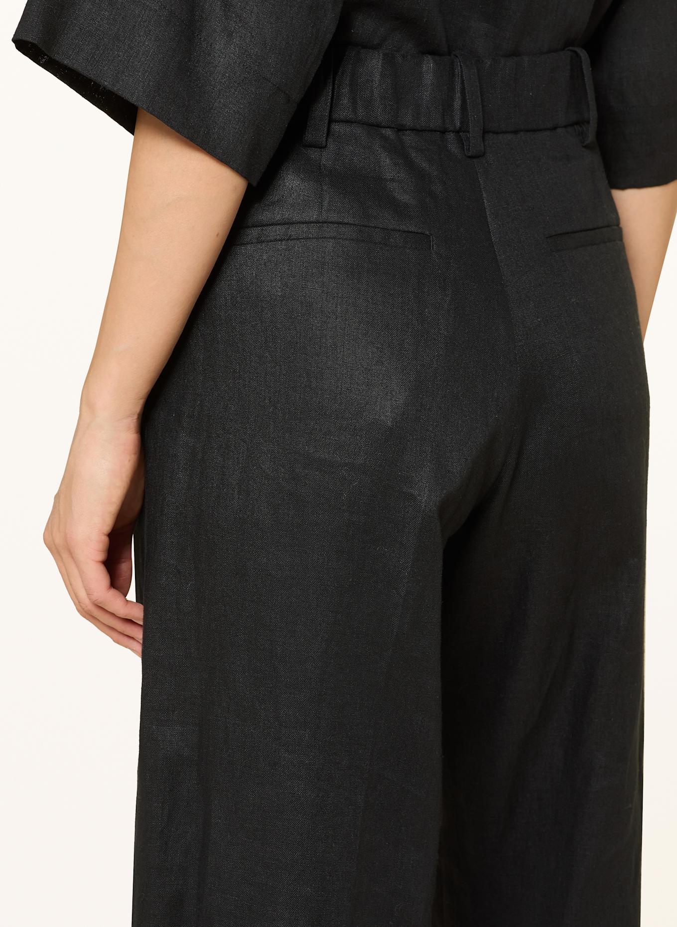 COS Leinenhose: SCHWARZ