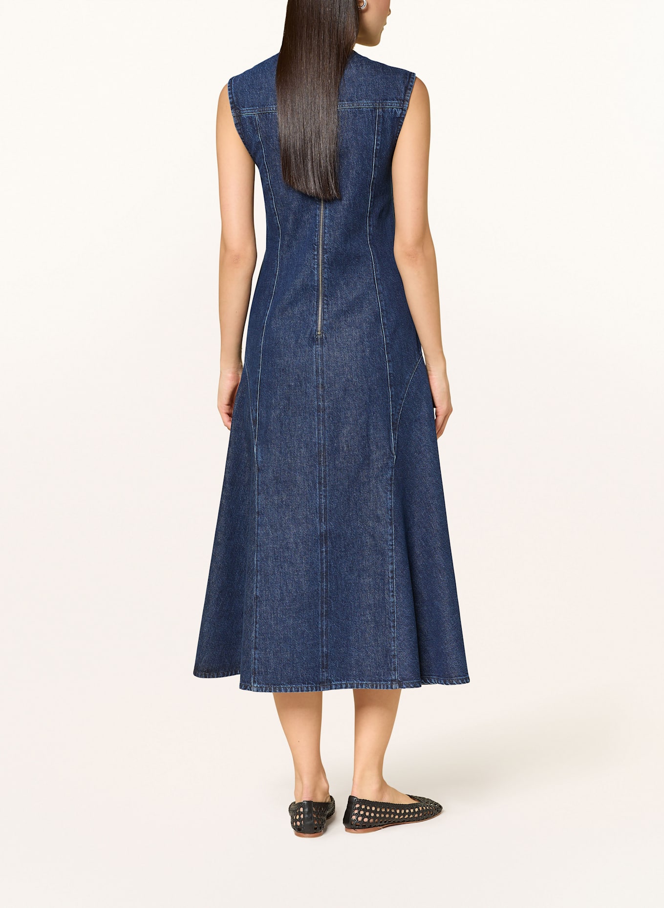 COS Jeanskleid: DUNKELBLAU