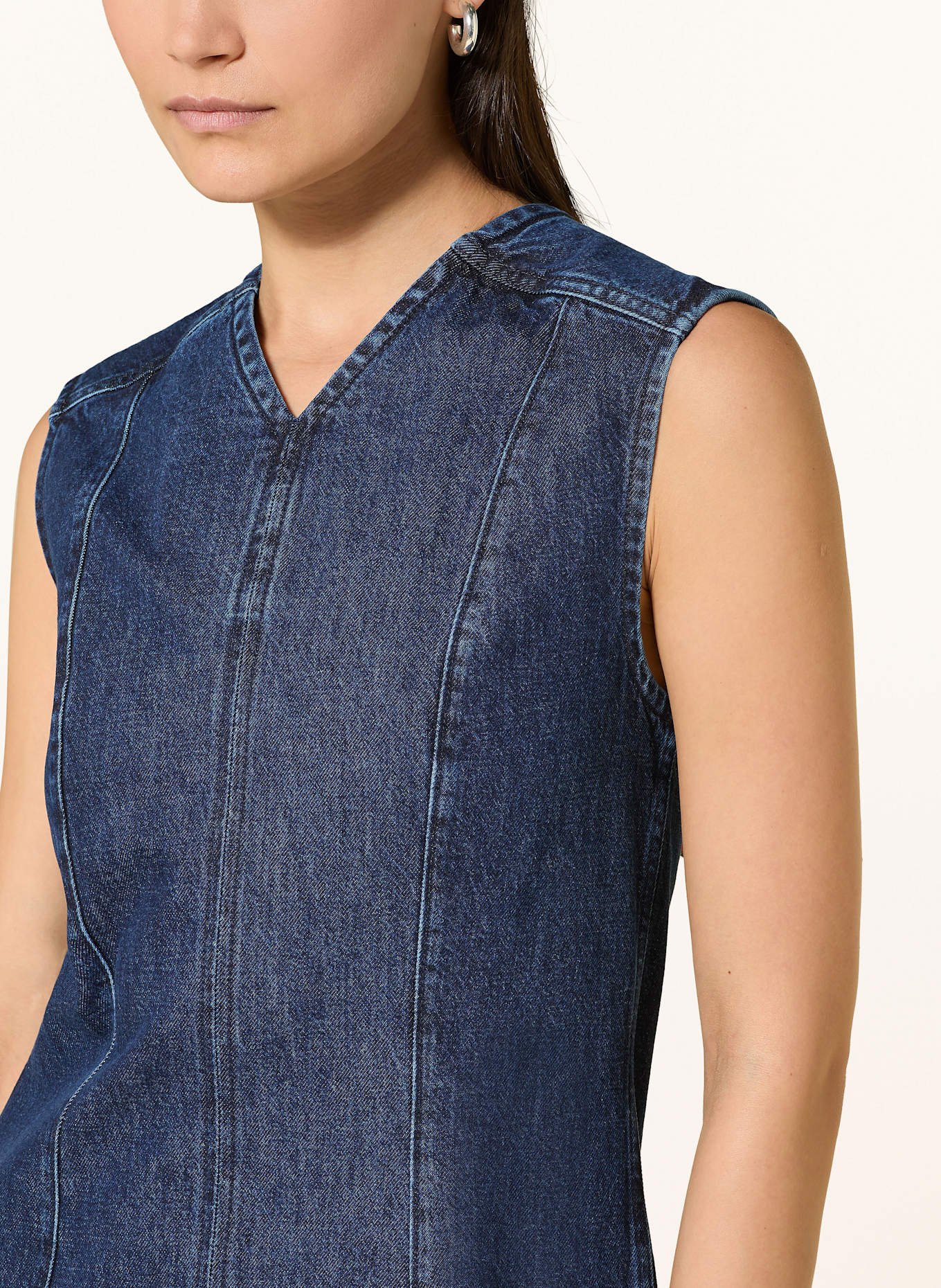 COS Jeanskleid: DUNKELBLAU