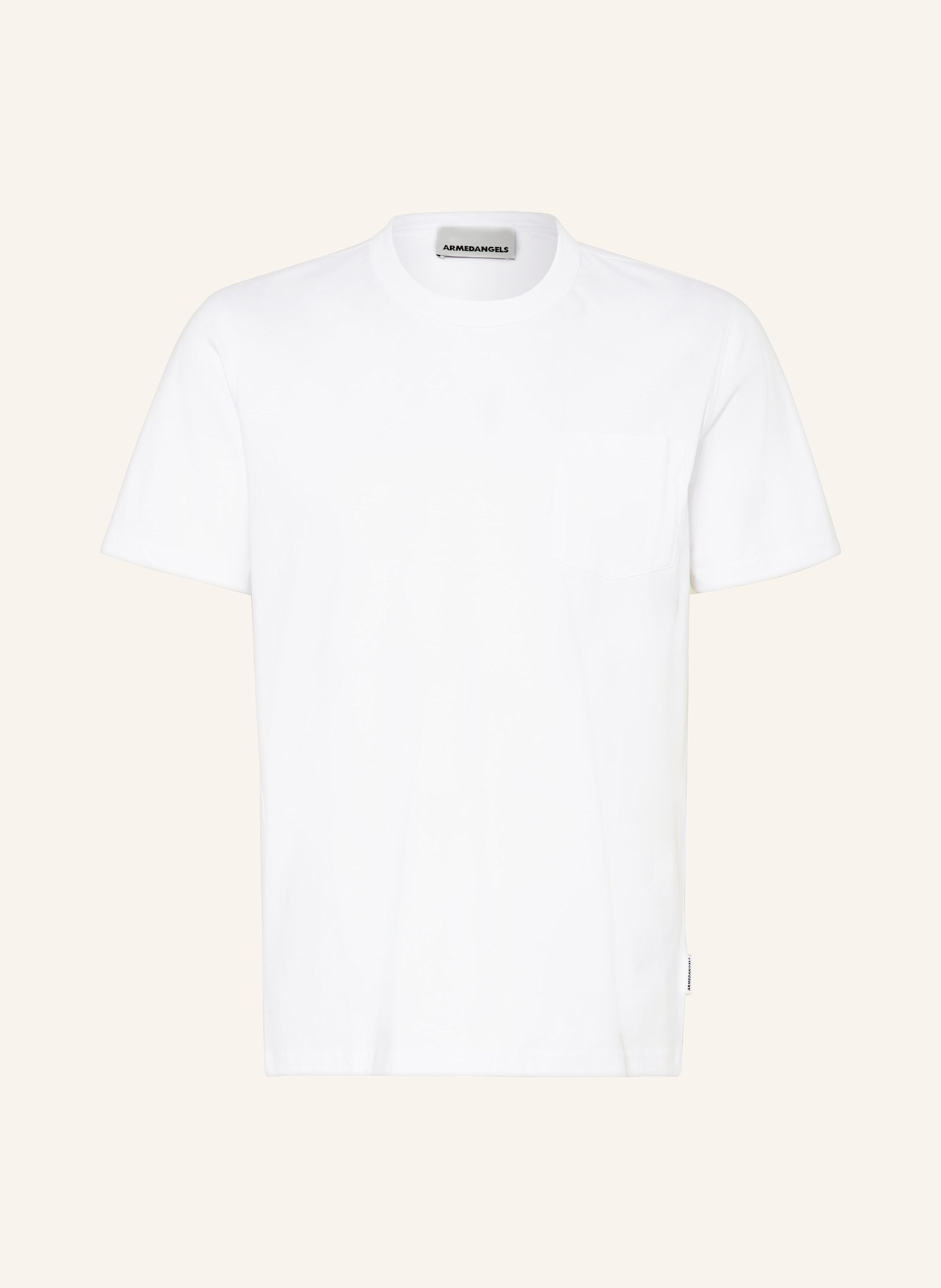 ARMEDANGELS T-Shirt MAARKOS: WEISS