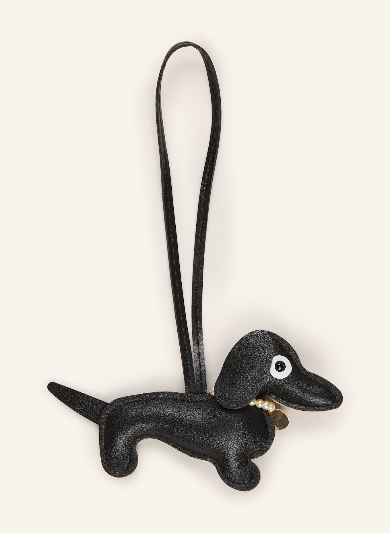 CHEEKY CHAIN MUNICH Taschenanhänger CHARLY: SCHWARZ