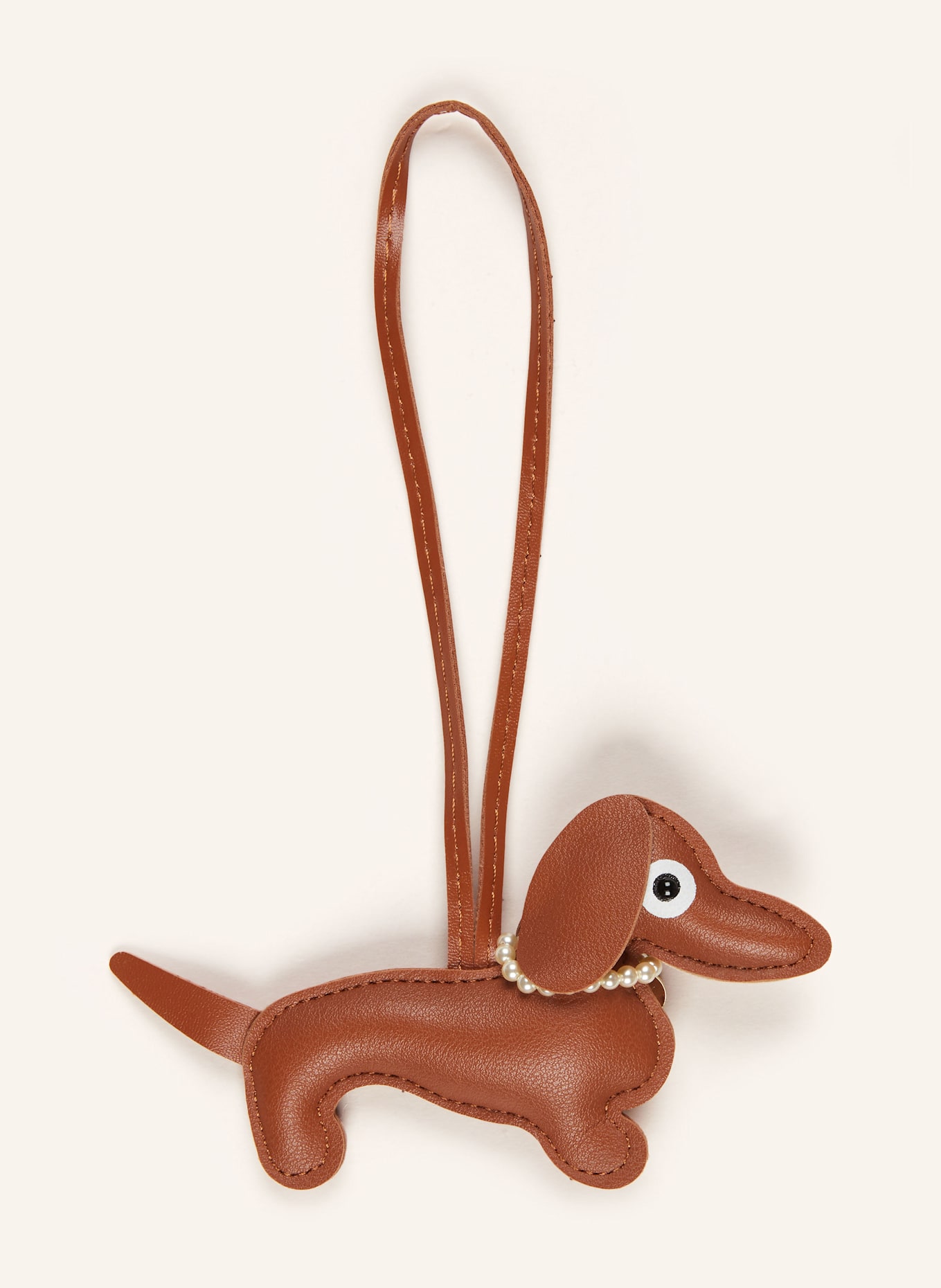 CHEEKY CHAIN MUNICH Taschenanhänger CHARLY: COGNAC