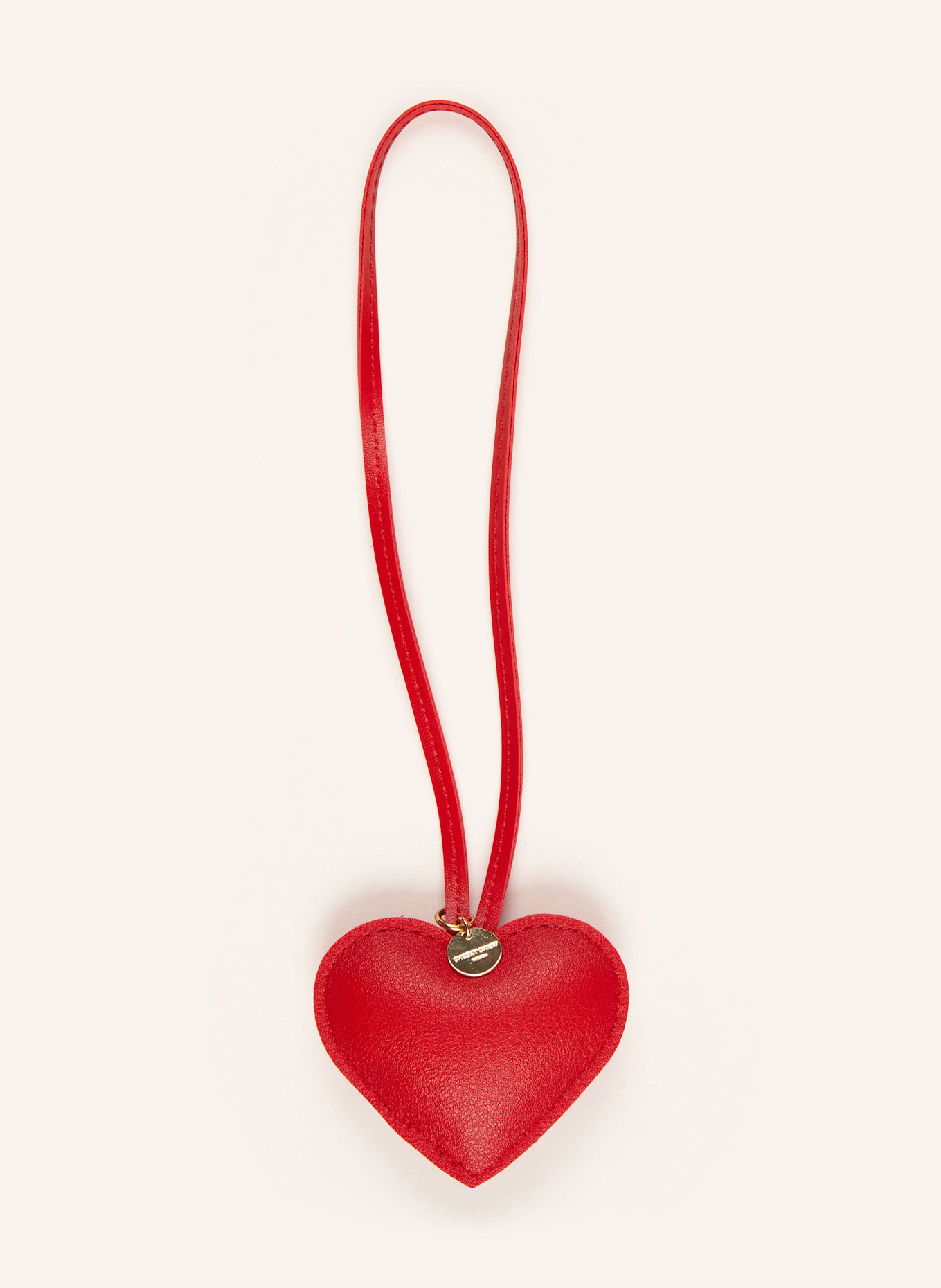 CHEEKY CHAIN MUNICH Taschenanhänger HEART: ROT