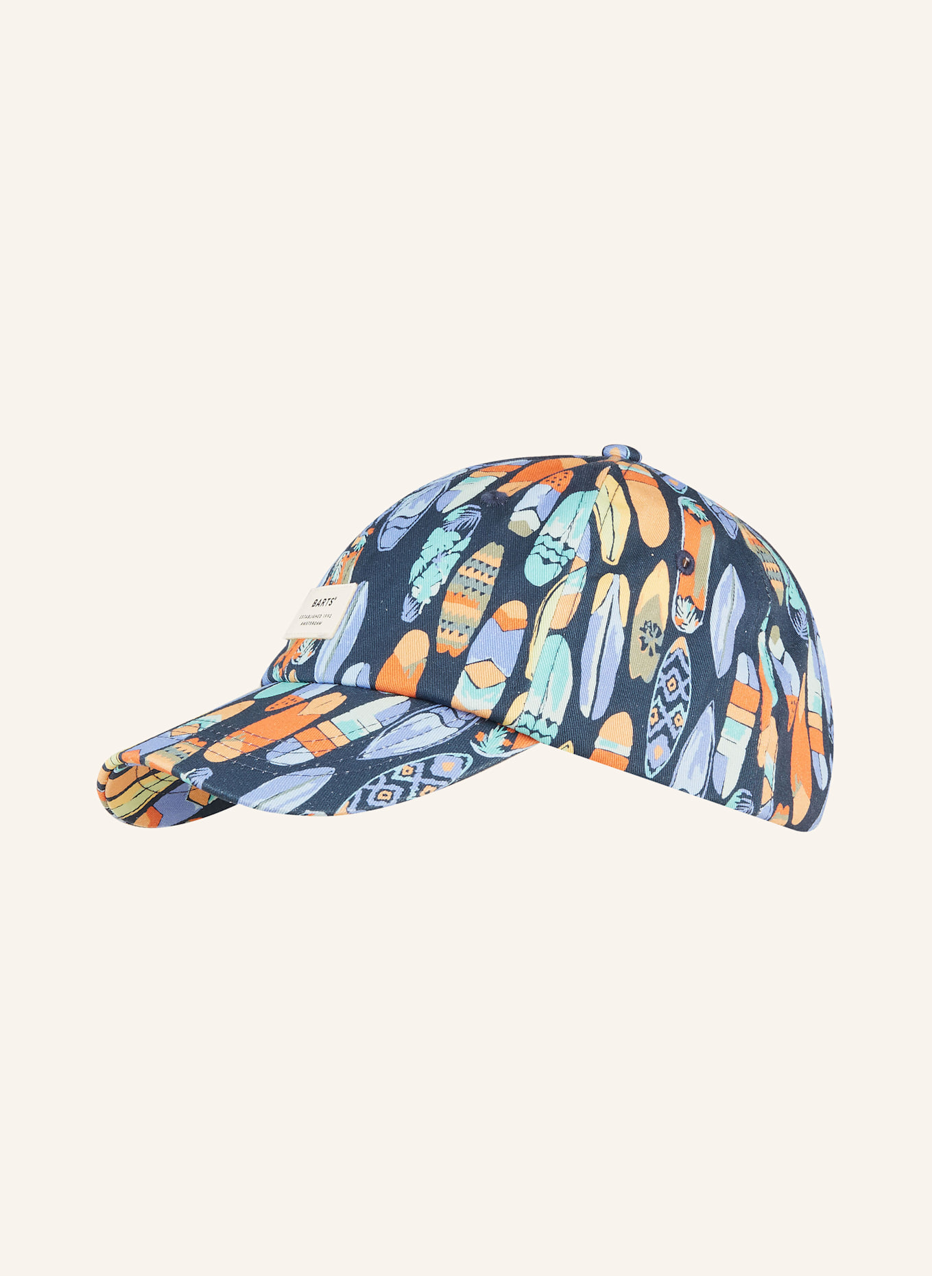 Barts Cap WOMBY: DUNKELBLAU / ORANGE / BLAU