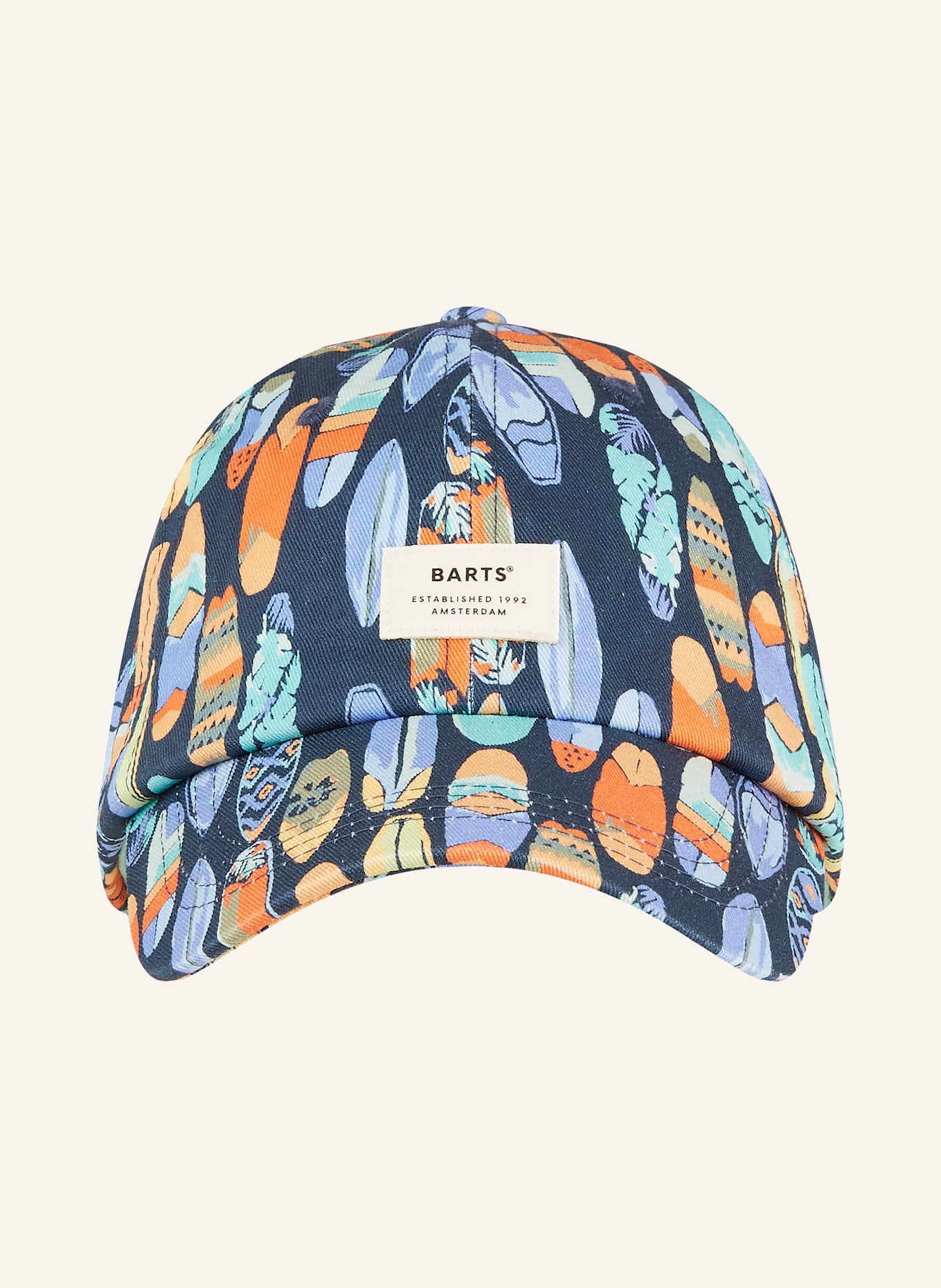 Barts Cap WOMBY: DUNKELBLAU / ORANGE / BLAU