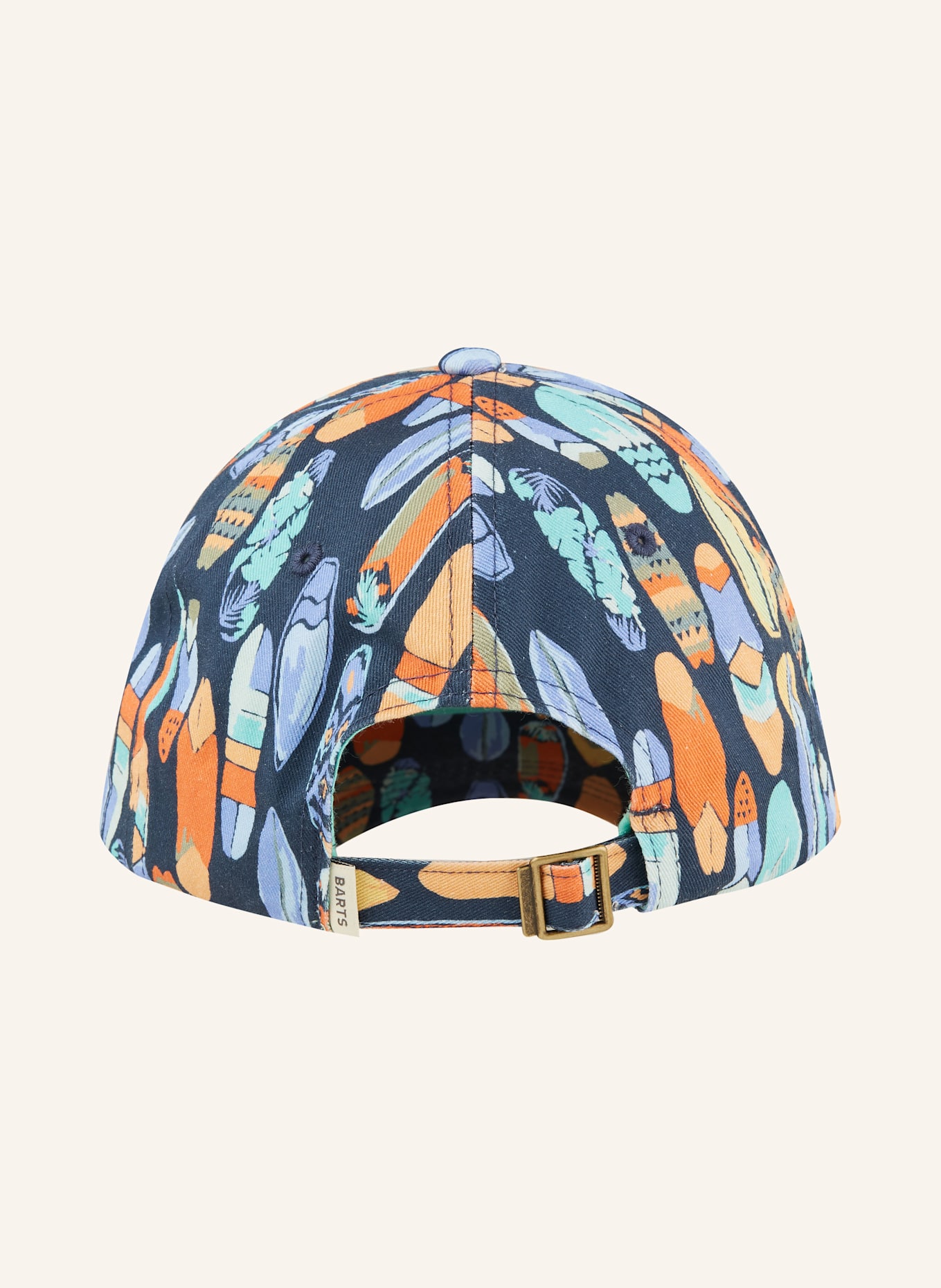 Barts Cap WOMBY: DUNKELBLAU / ORANGE / BLAU